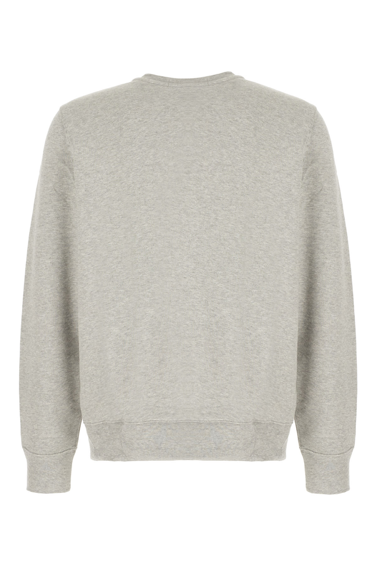 Shop Polo Ralph Lauren Grey Cotton Blend Sweatshirt