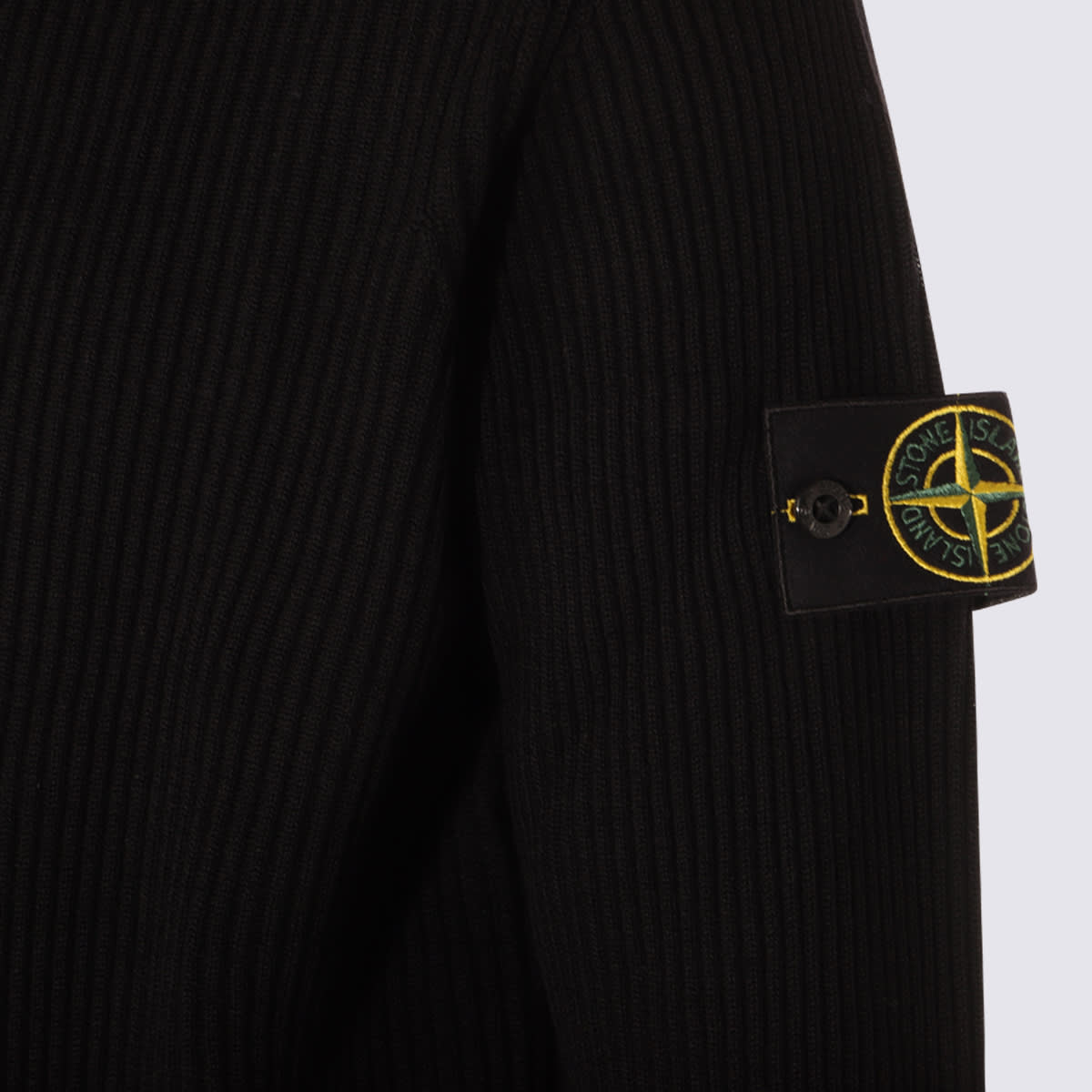 Stone Island 5100045 Light Rws Geelong Wool In Black