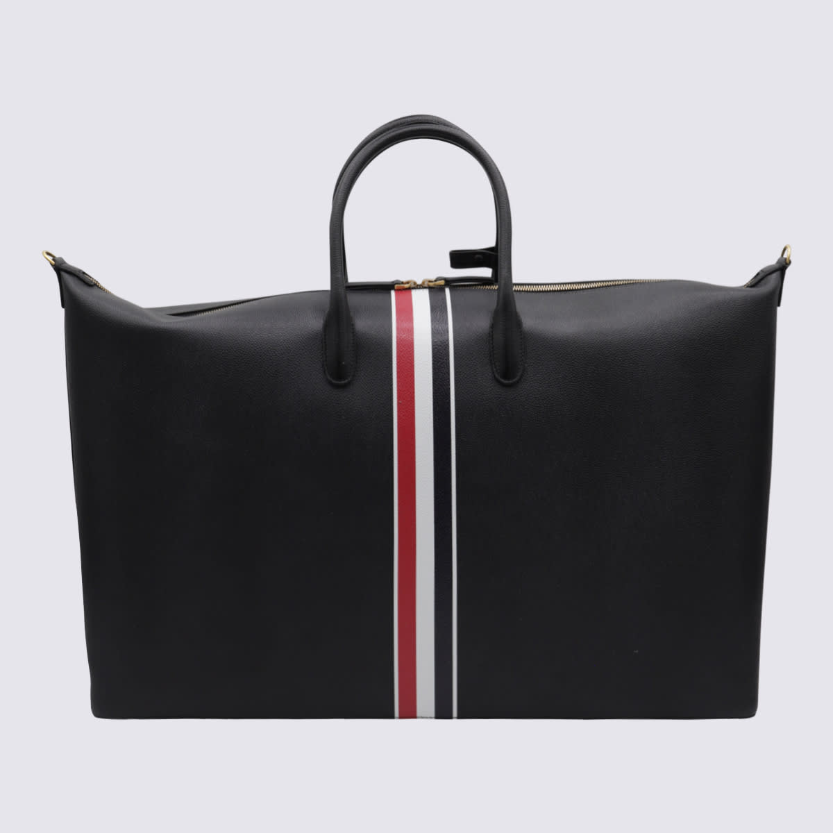 Thom Browne Black Top Handle Bag