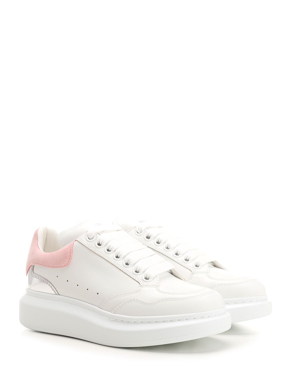 Shop Alexander Mcqueen Oversize Sneaker In White