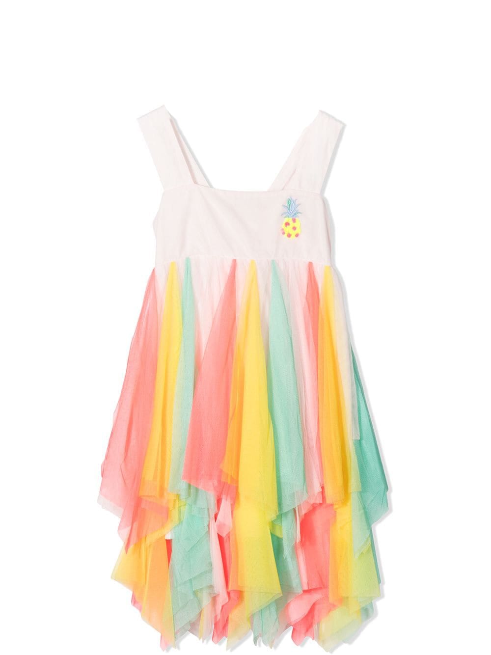 Billieblush Dress With Multicolor Tulle