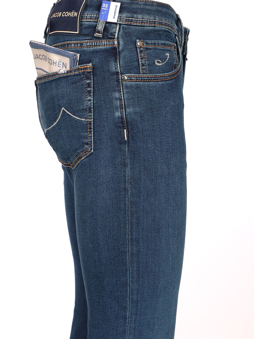Shop Jacob Cohen Slim Fit Nick Jeans In Blue