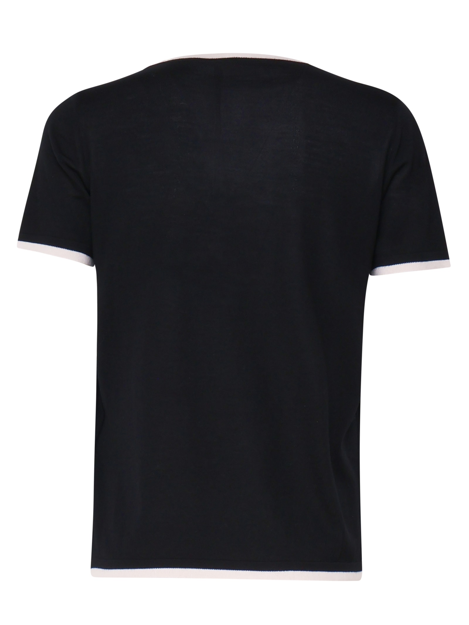 Shop 's Max Mara Egidio T-shirt In Virgin Wool In Black