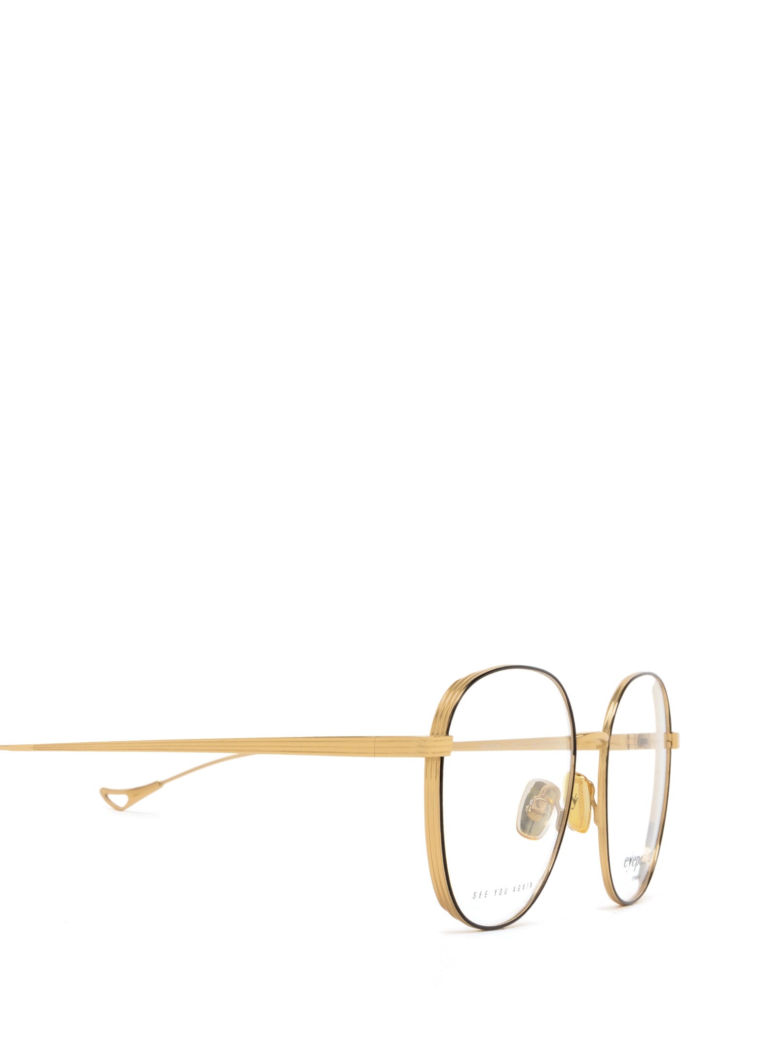 Shop Eyepetizer Nelson Pale Gold Glasses
