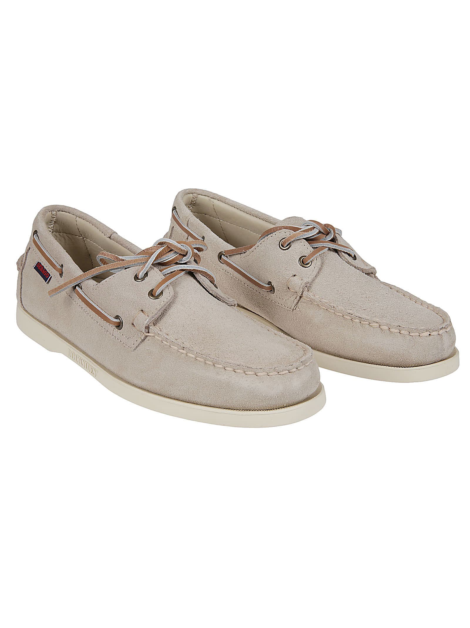 Shop Sebago Portland Flesh Out Loafers In Brown Taupe