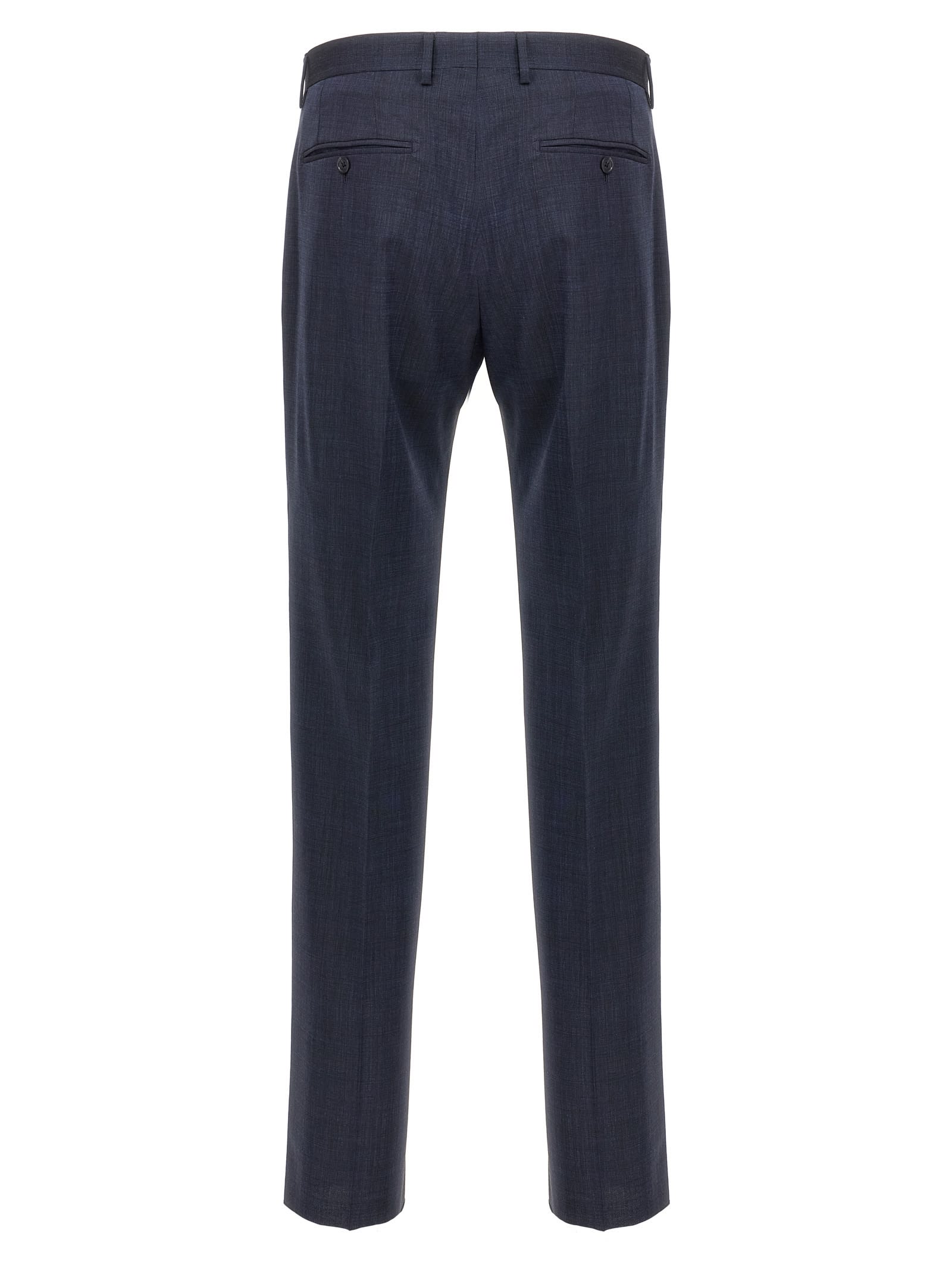 Tagliatore 'vesuvio' Single Breasted Suit With Notched Lapel
