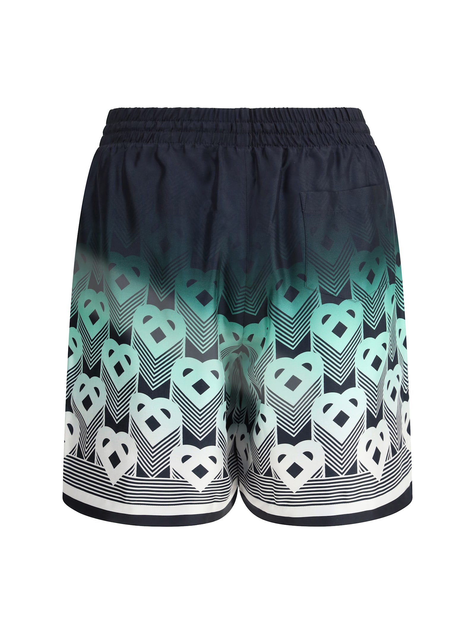 Casablanca Drawstring Shorts In Blue