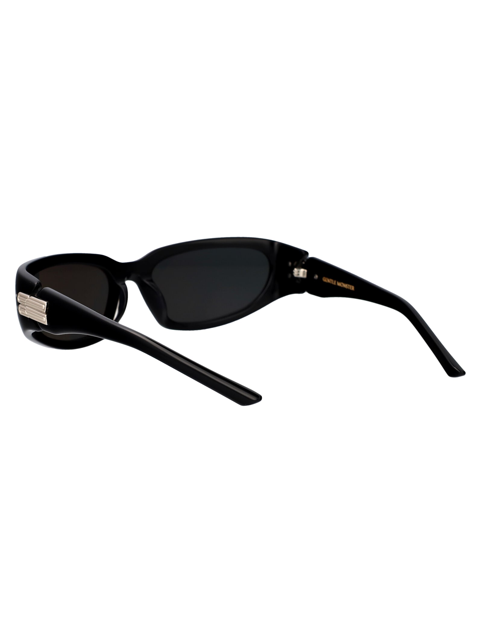 Shop Gentle Monster Memento Sunglasses In 01 Black