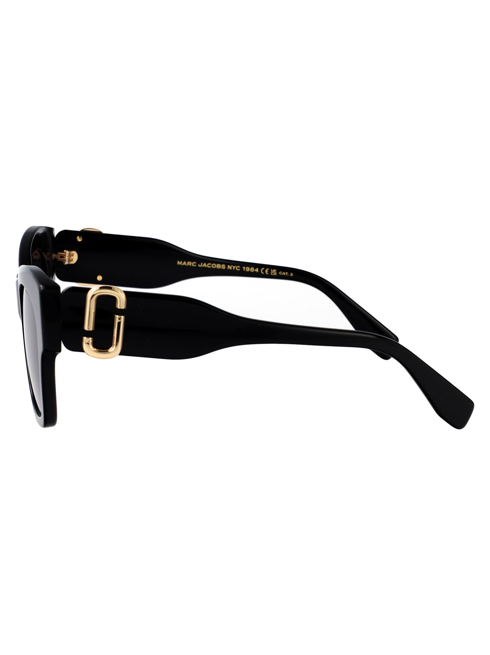 Marc Jacobs Cat-eye Frame Sunglasses In Black