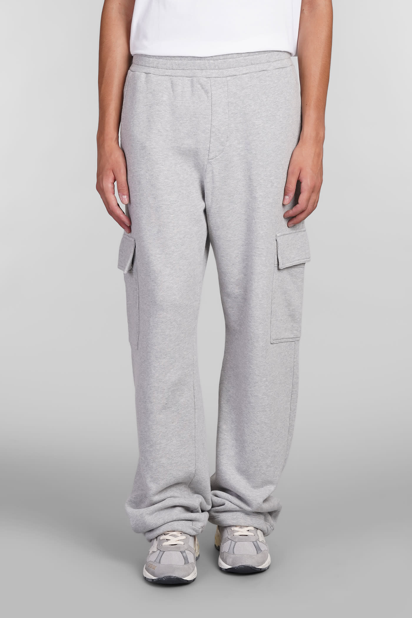 Pants In Grey Cotton