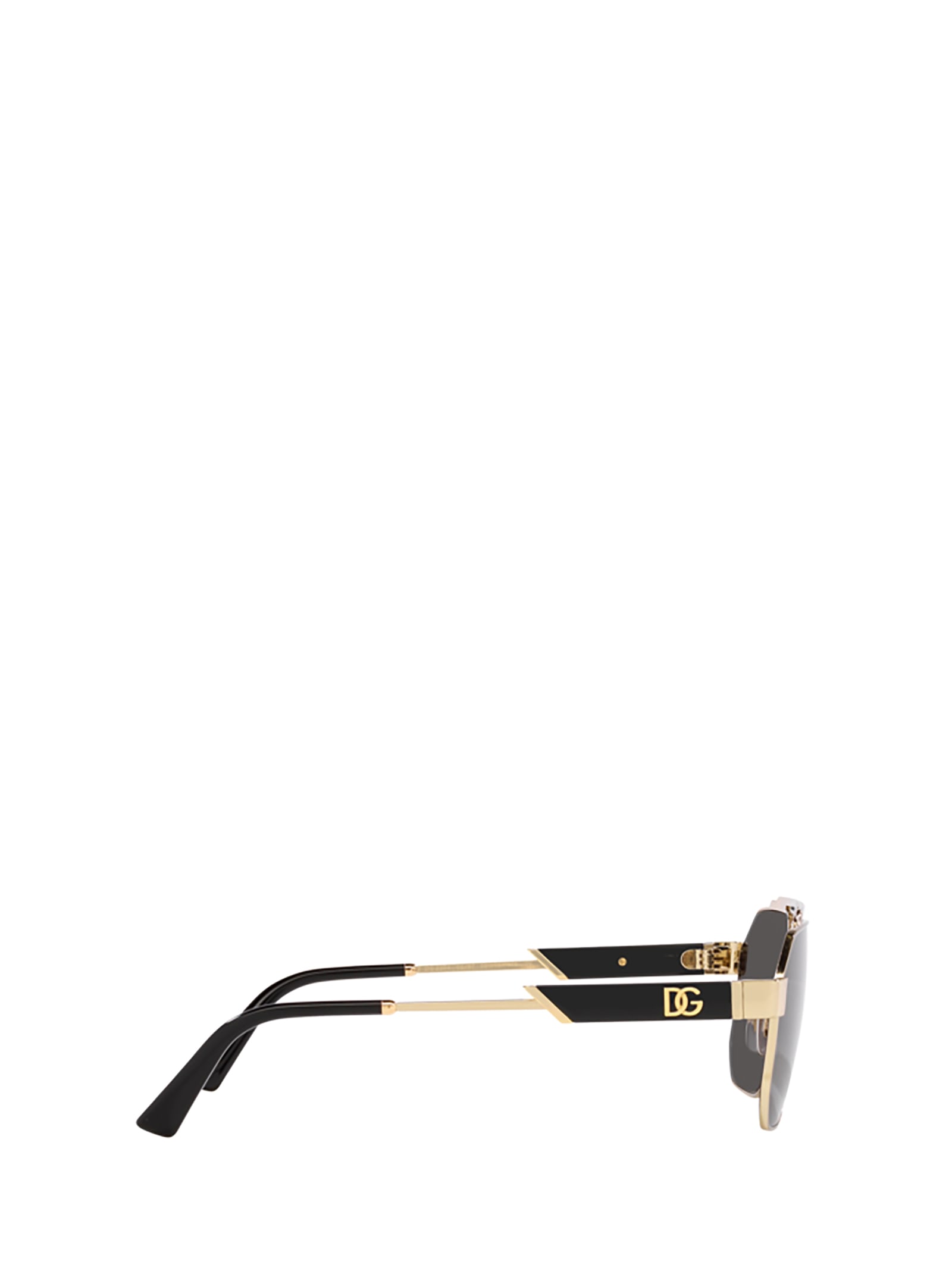 Shop Dolce &amp; Gabbana Eyewear Dg2294 Gold Sunglasses