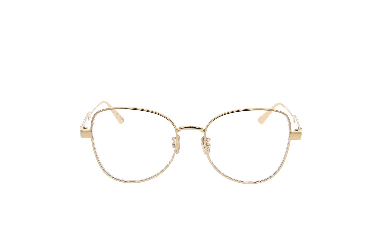 Dior Cat-eye Frame Glasses In B10 - Yellow