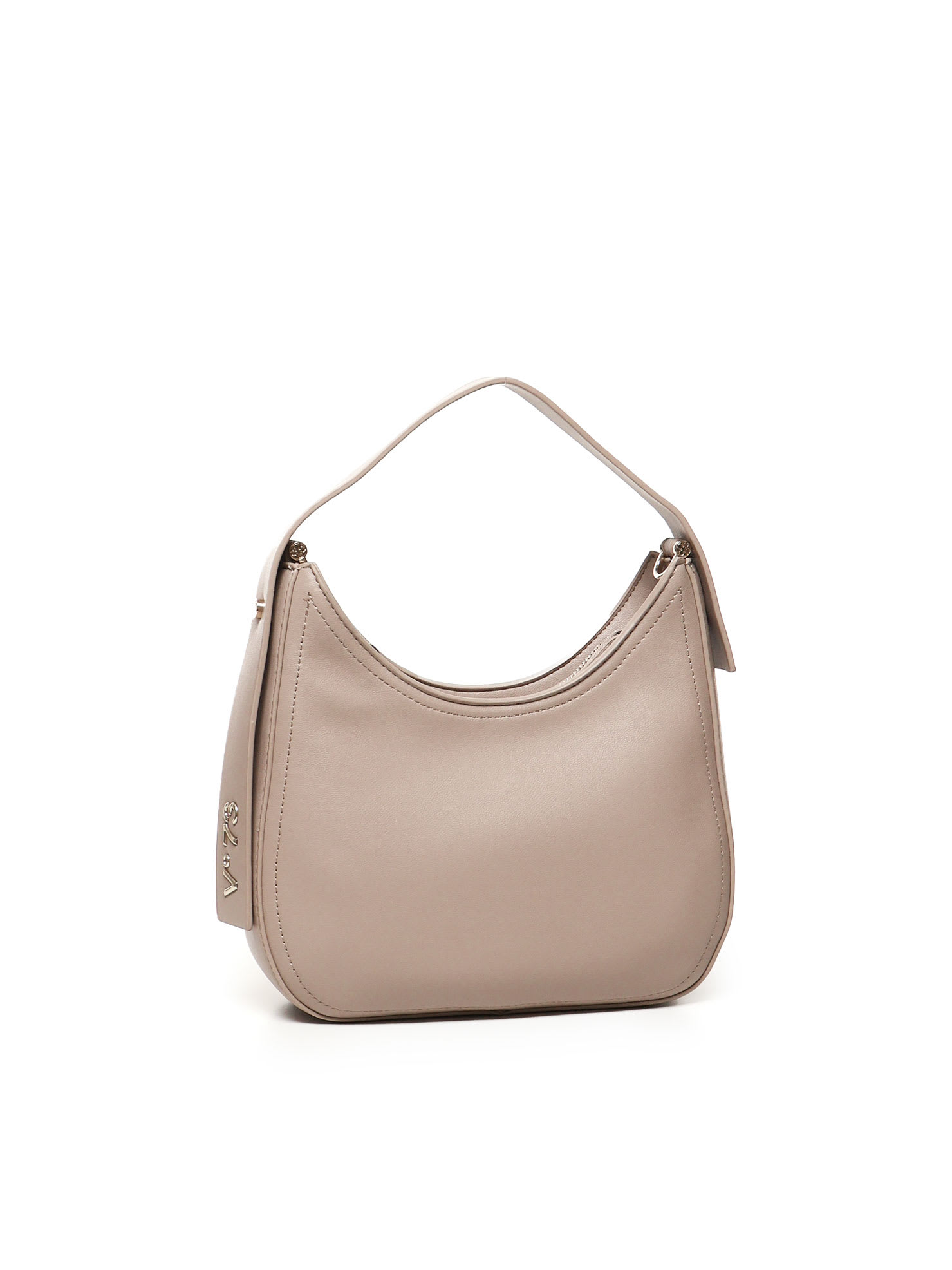 Shop V73 Agatha Hobo Bag In Beige