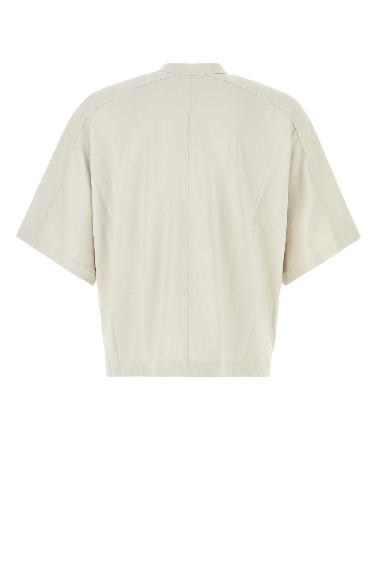 Entire Studios Mens Rice Patch-pocket Relaxed-fit Organic Cotton-jersey T-shirt In Rice
