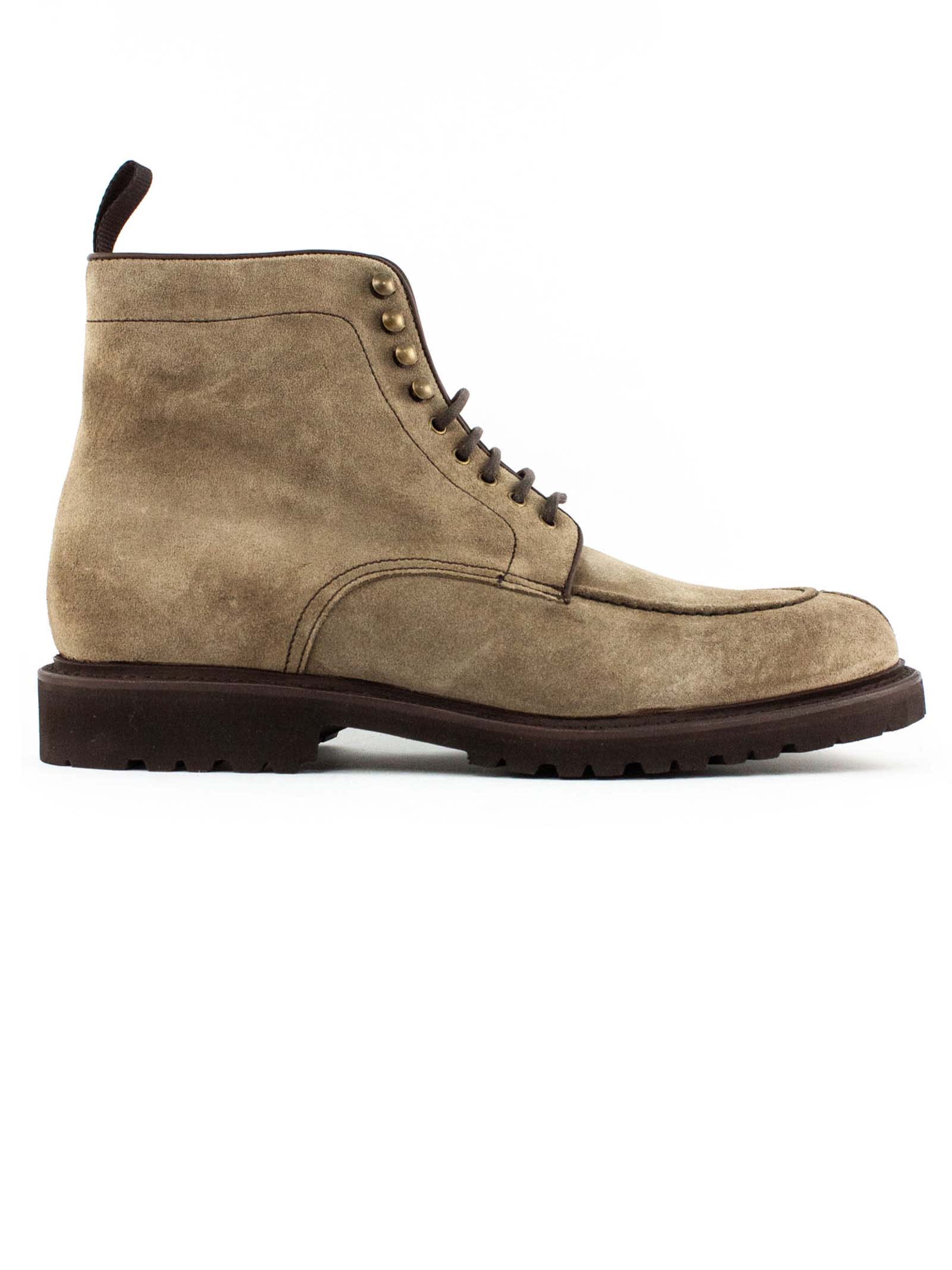 Berwick 1707 Beige Leather Boots