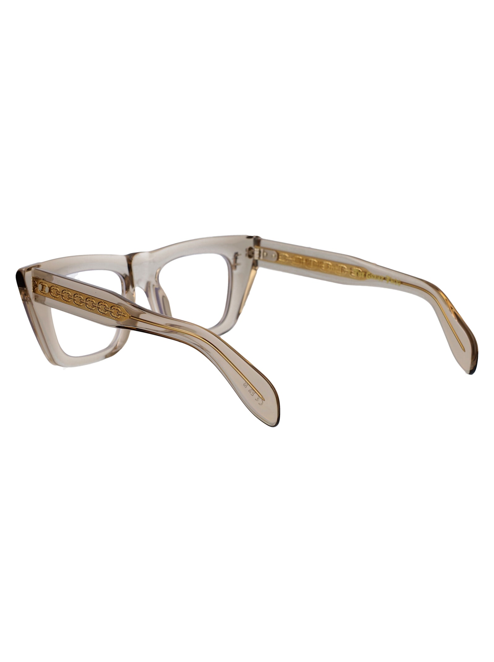 Shop Cutler And Gross The Great Frog - 008 Glasses In 04 Sand Crystal