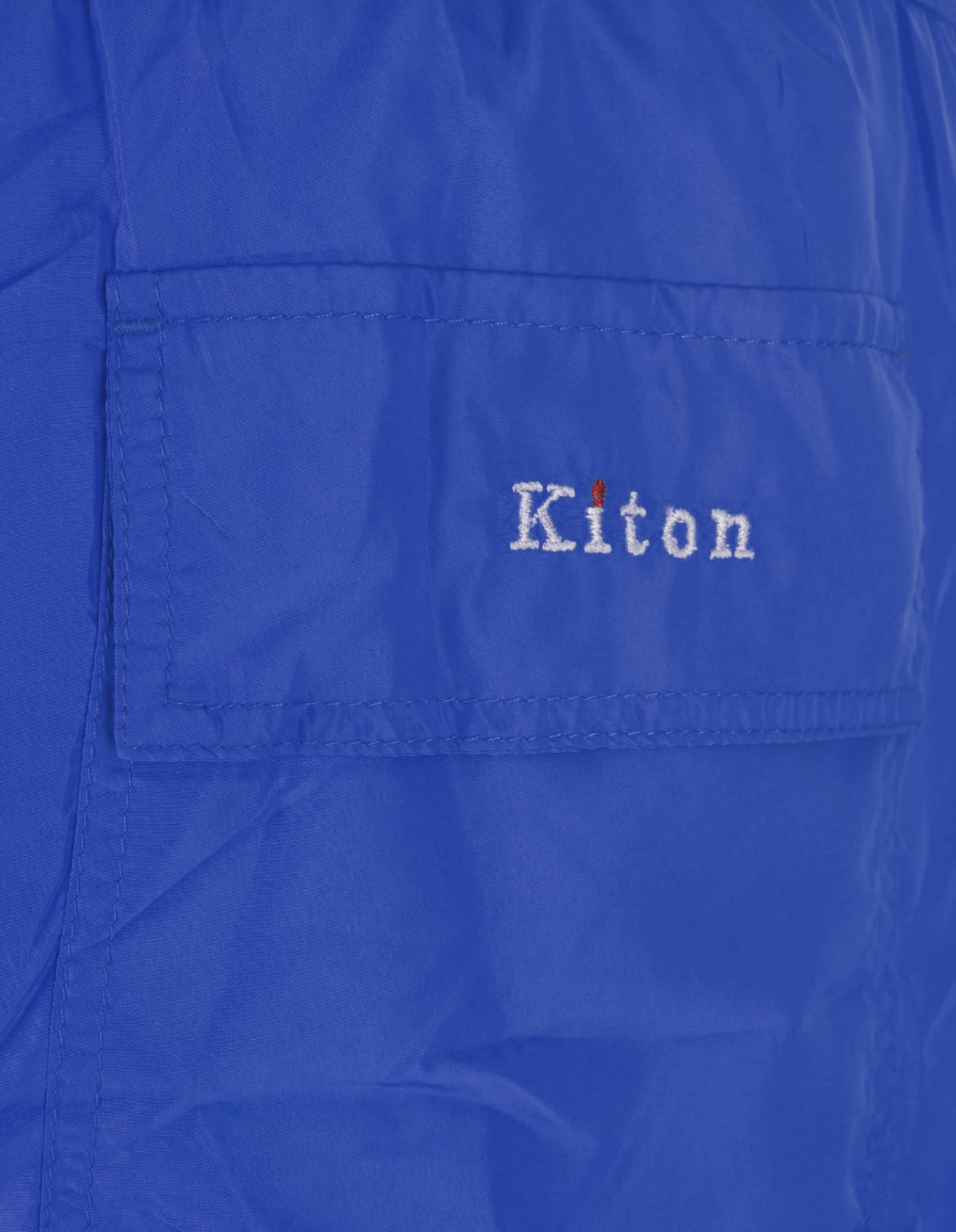 Shop Kiton Blue Swim Shorts