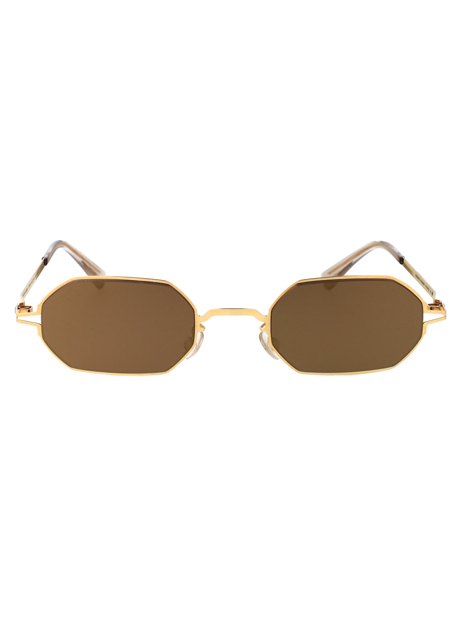 Shop Mykita C Cypher X Indice Sunglasses In Terra Flash