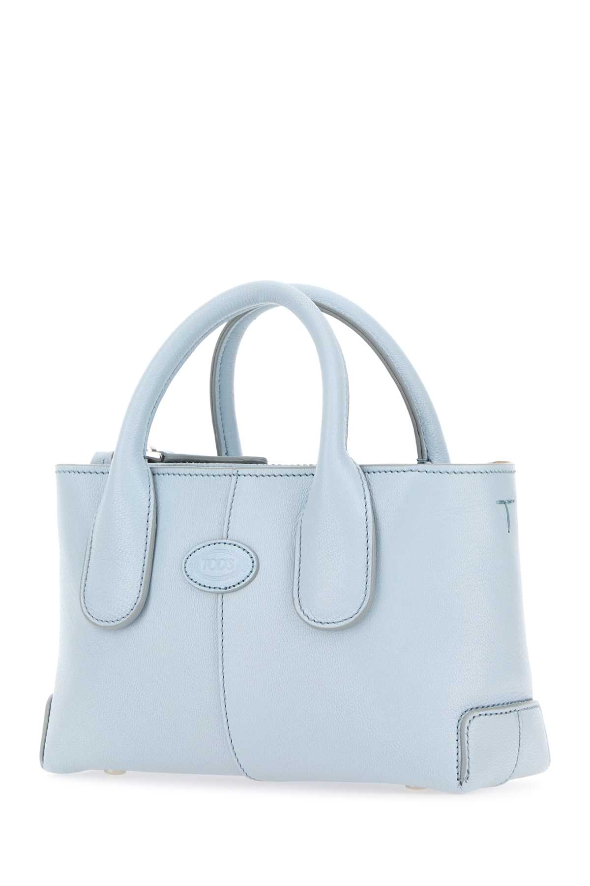 Shop Tod's Pastel Light Blue Handbag In Air