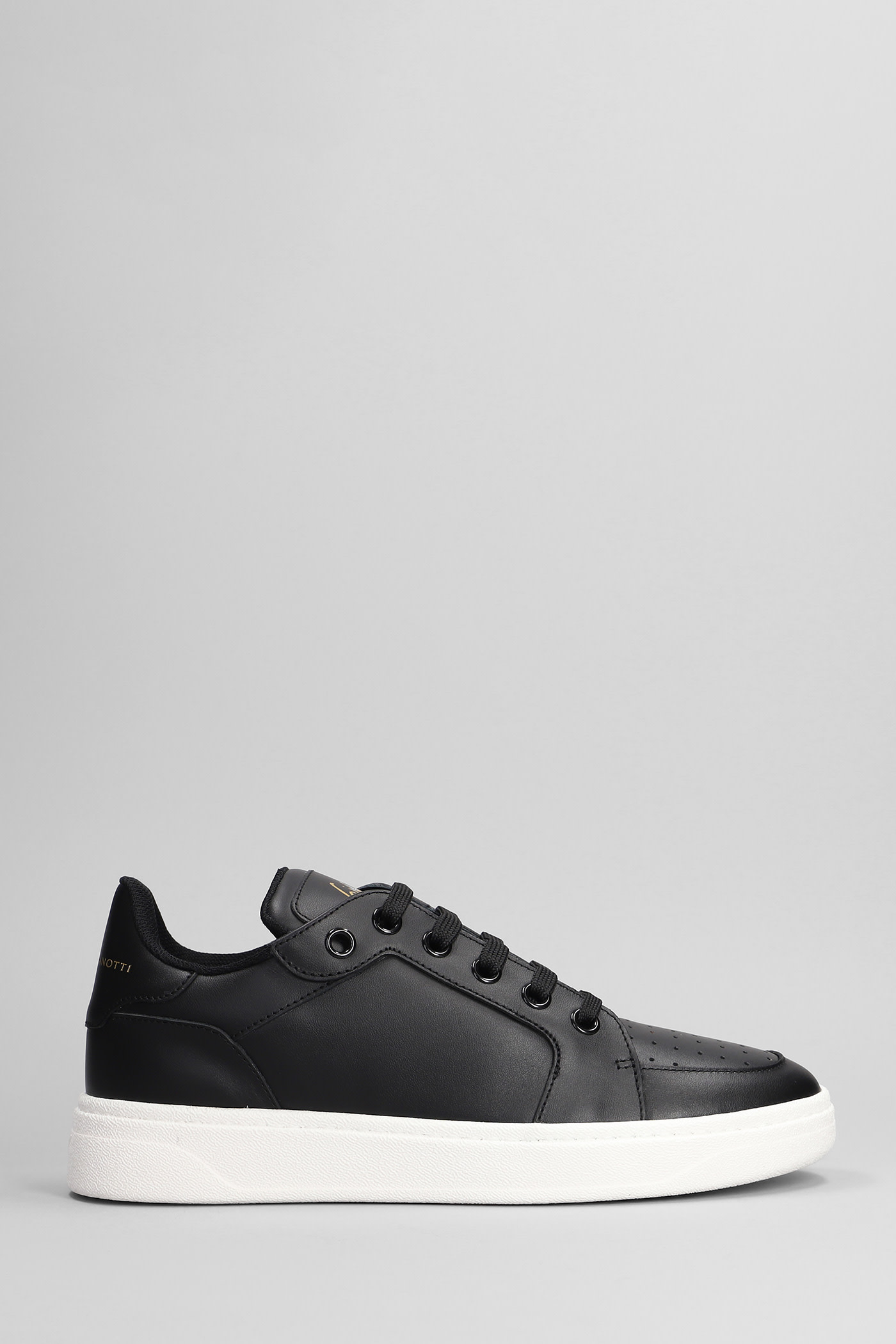 Shop Giuseppe Zanotti Gz94 Sneakers In Black Leather