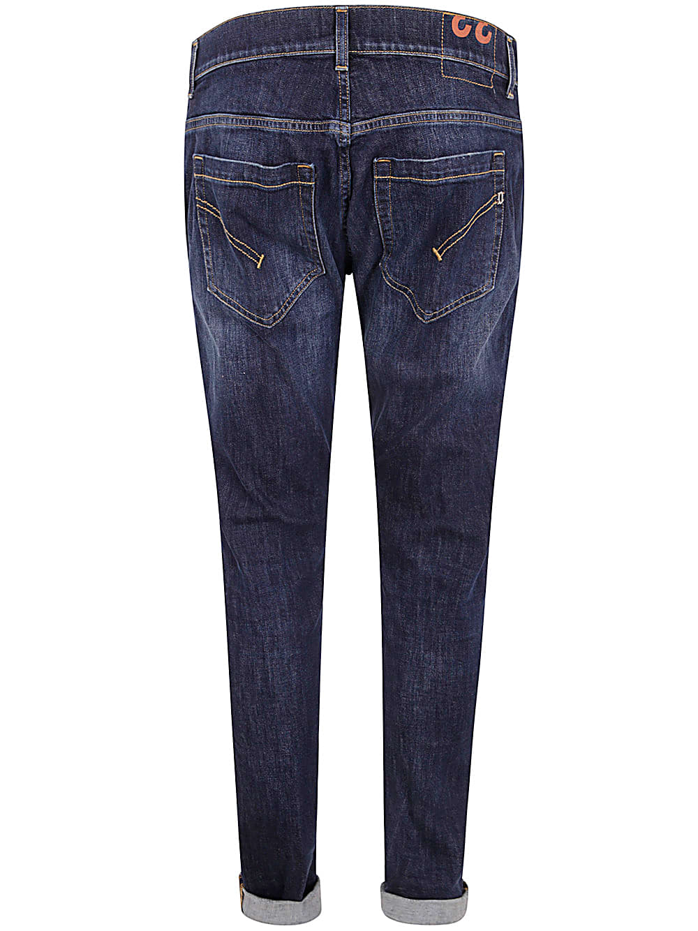 Shop Dondup George Jeans Denim Comfort In Blue