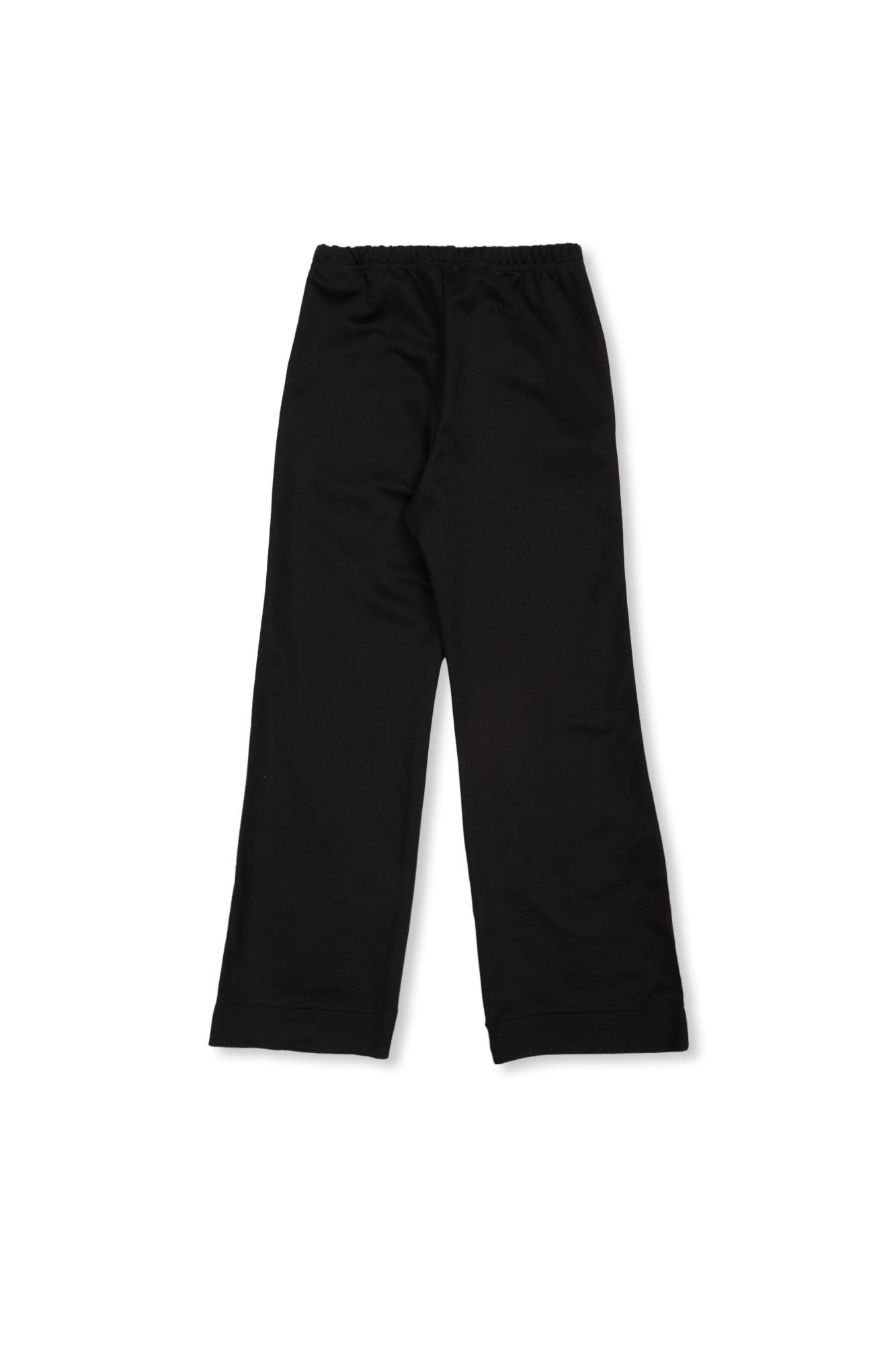 Shop Palm Angels Kids Sweatpants With Logo In Black Off
