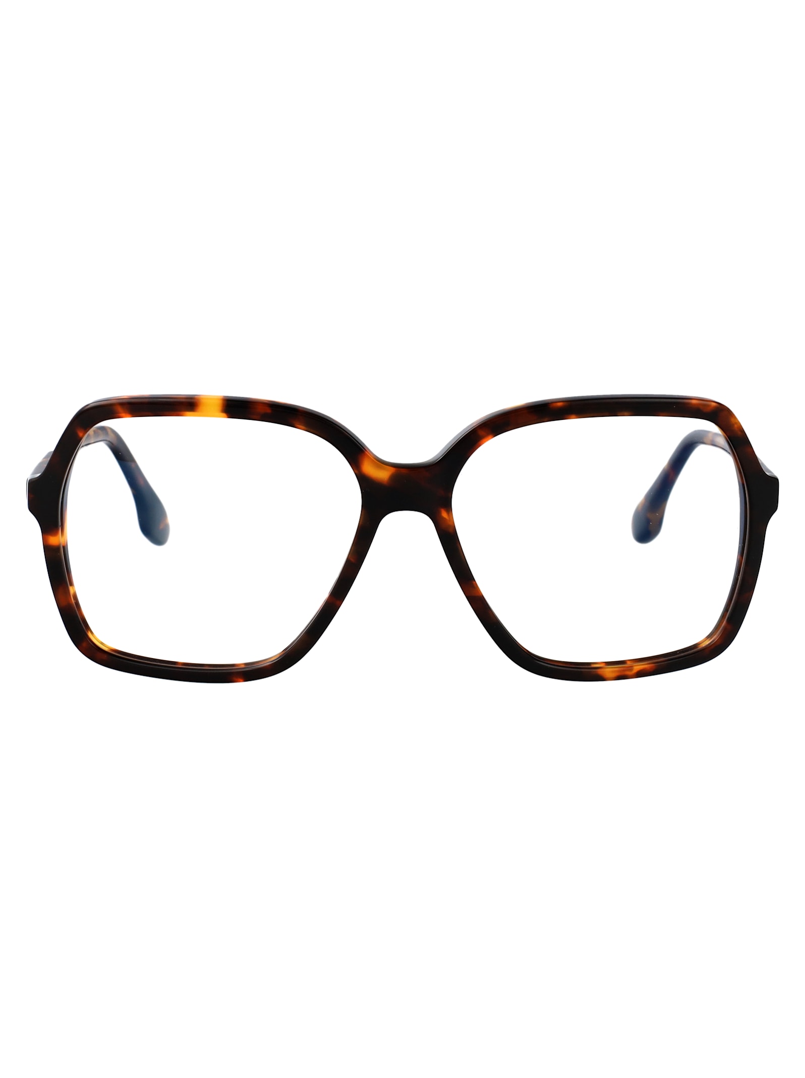 Victoria Beckham Square-frame Glasses In Blue