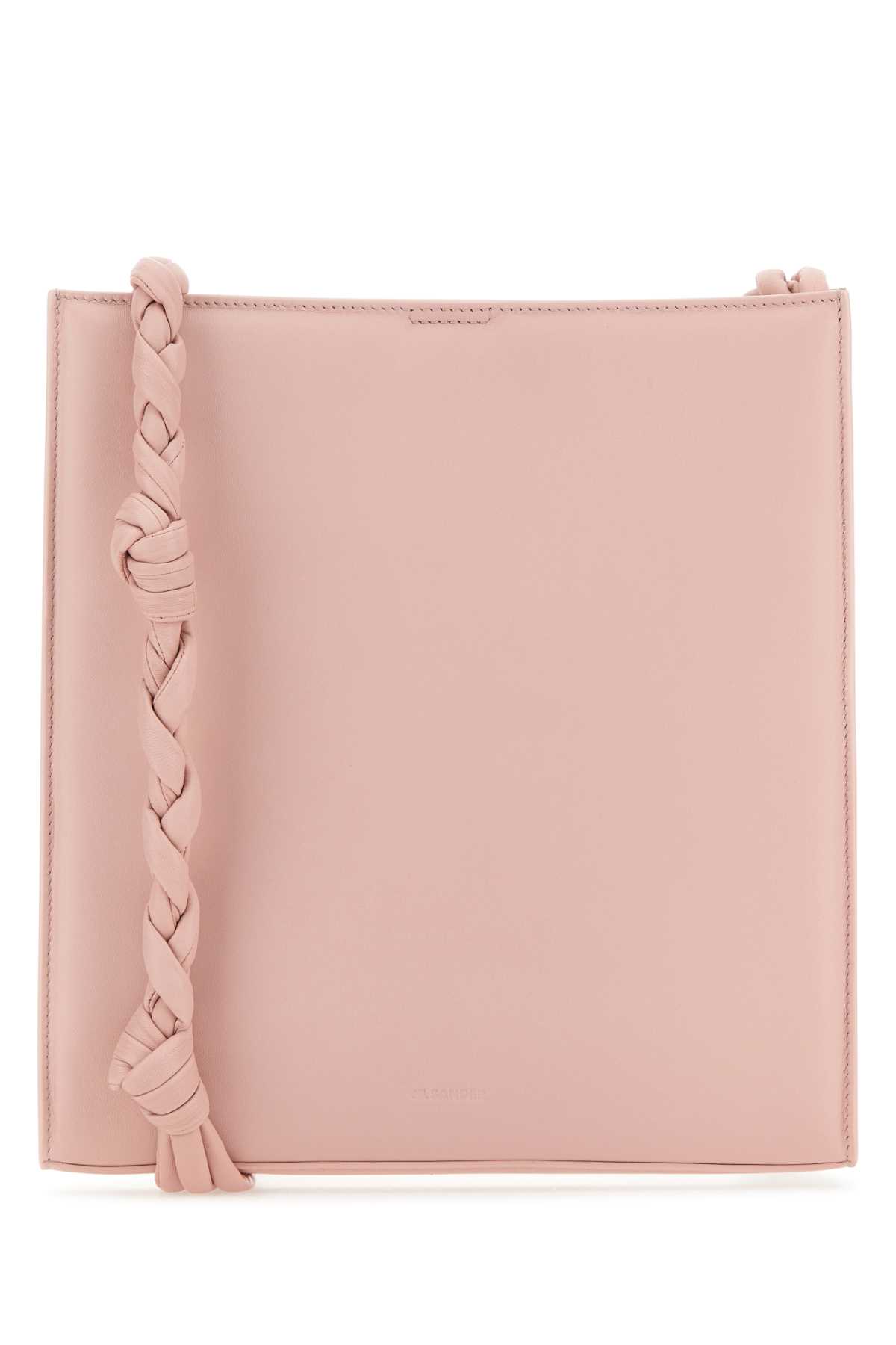 Pink Leather Tangle Shoulder Bag