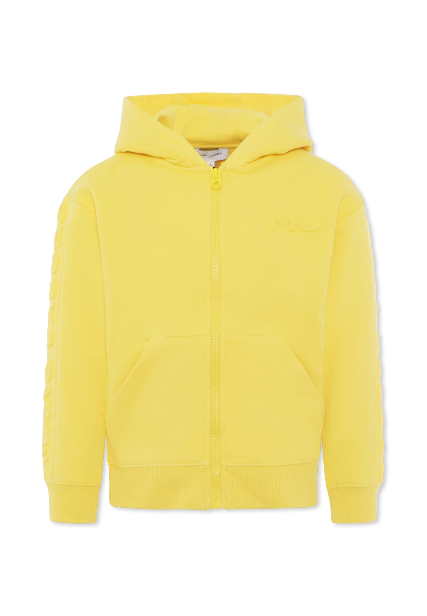 Marc Jacobs Yellow Sweatshirt For Kids With Logo In Yellow