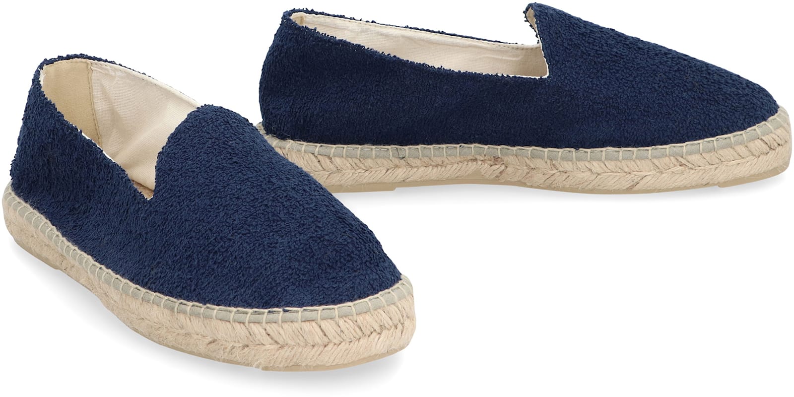 Manebi Canvas Espadrilles In Blue