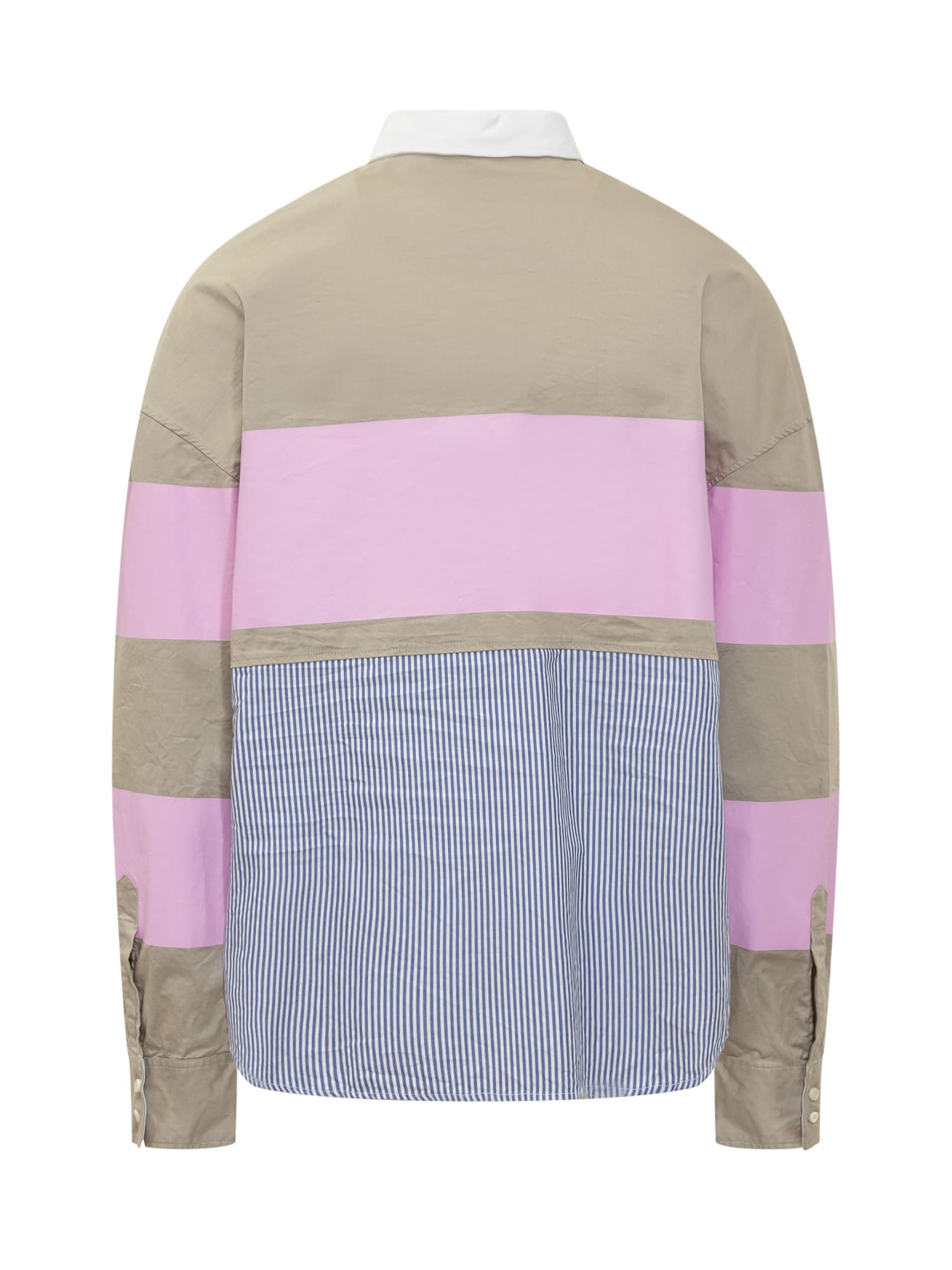 Shop Dsquared2 Rugby Shirt In Stone