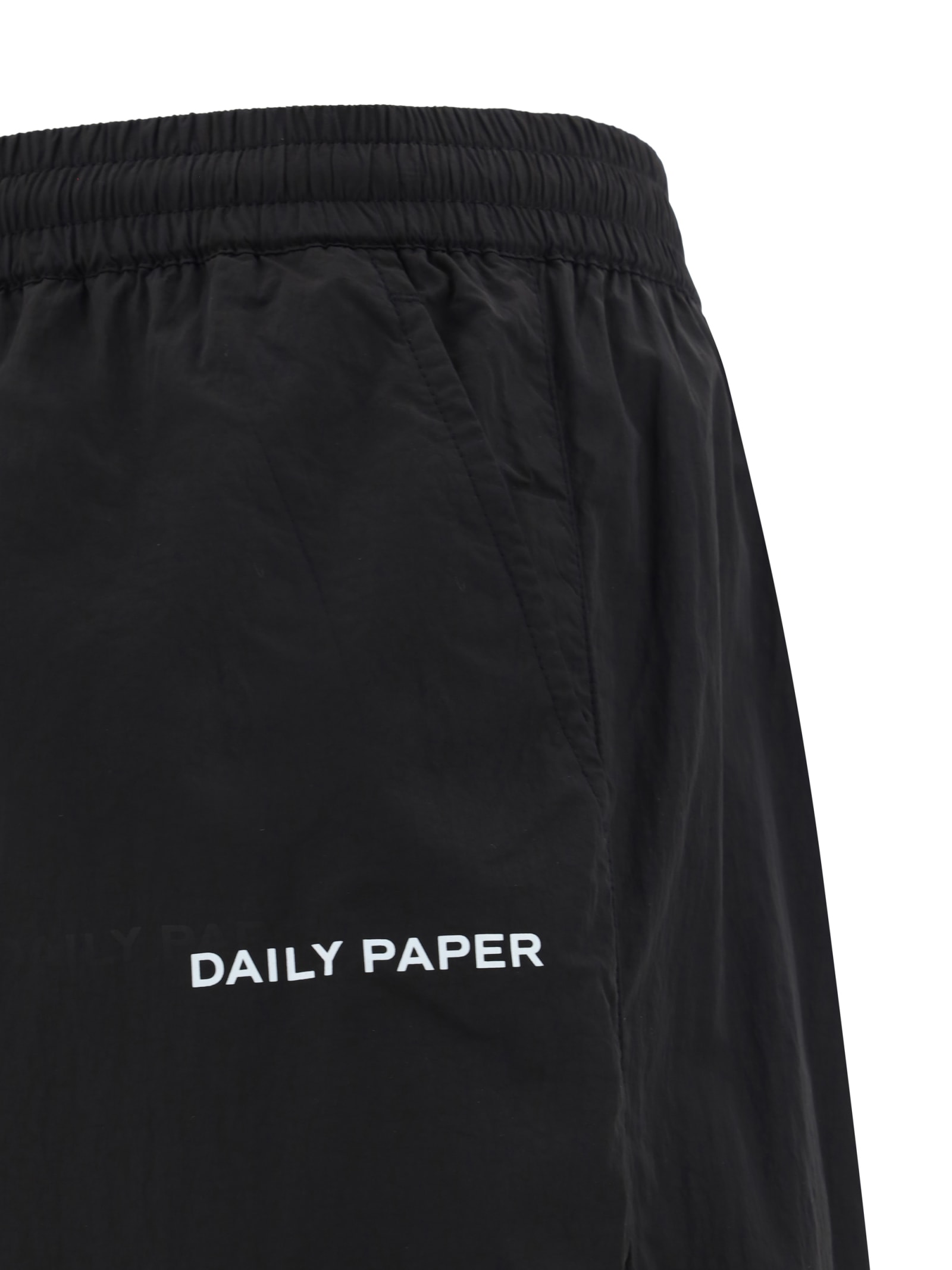 Shop Daily Paper Eward Pants In Black