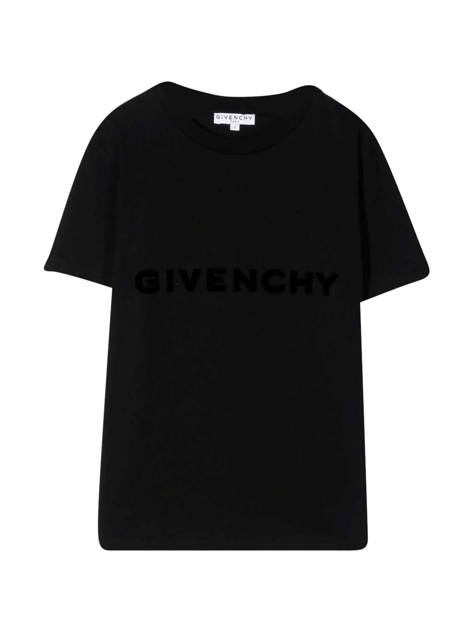 Givenchy Boy T-shirt From Embroidered.3d Details, Distinctive 4g Motif, Round Neckline, Short Sleeves And Straight Hem.