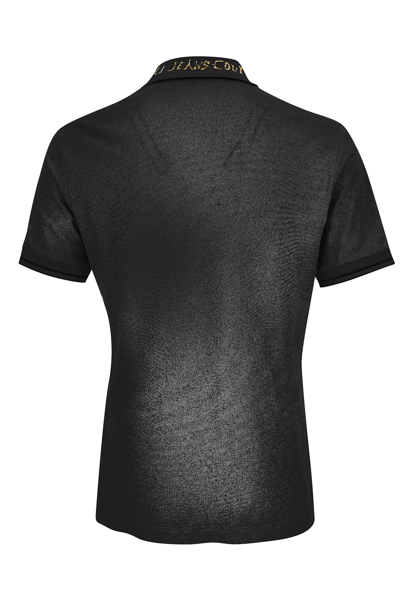 Shop Versace Jeans Couture Polo In Black