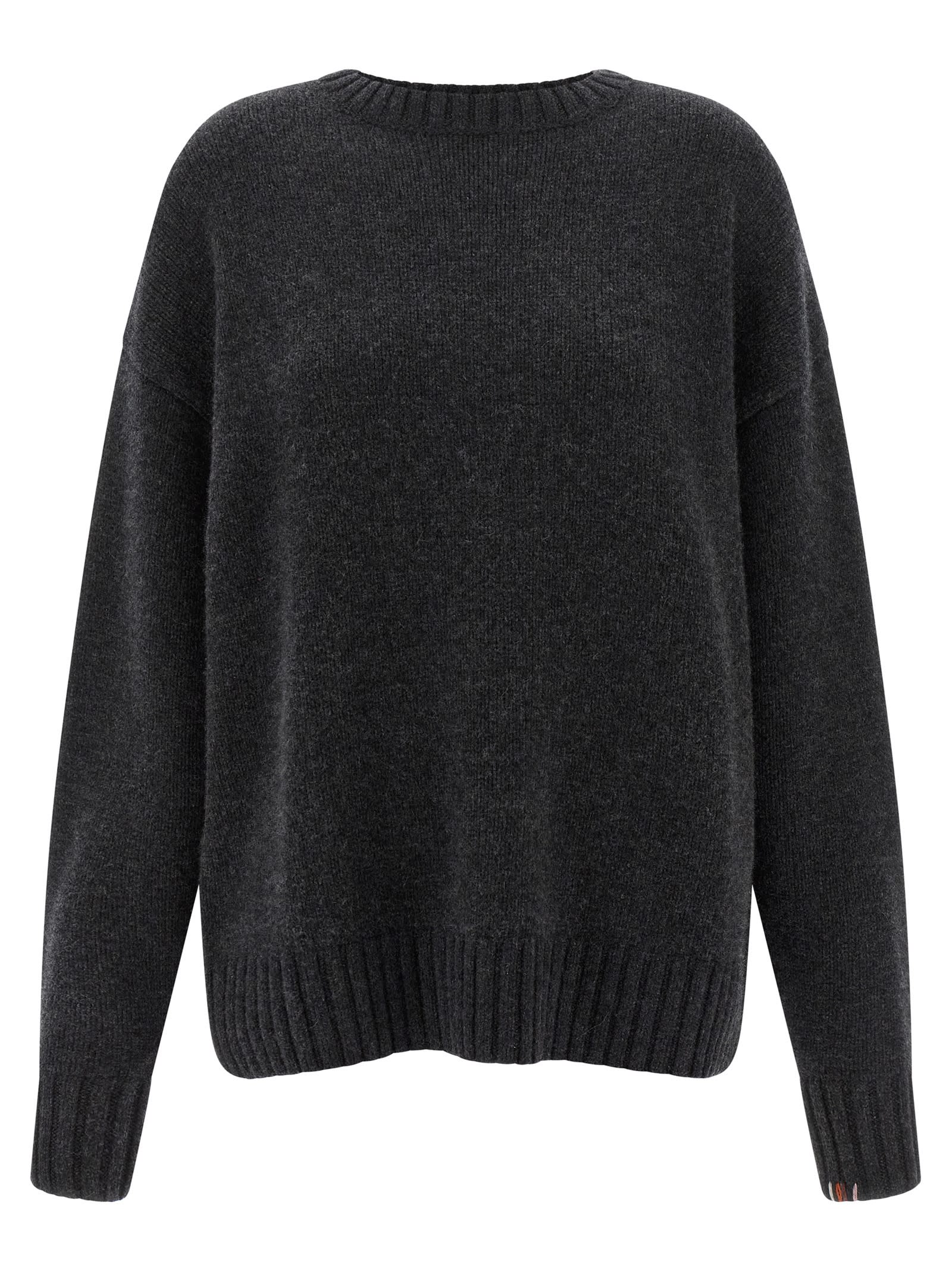 Extreme Cashmere N383 Lovely Sweater In Gray
