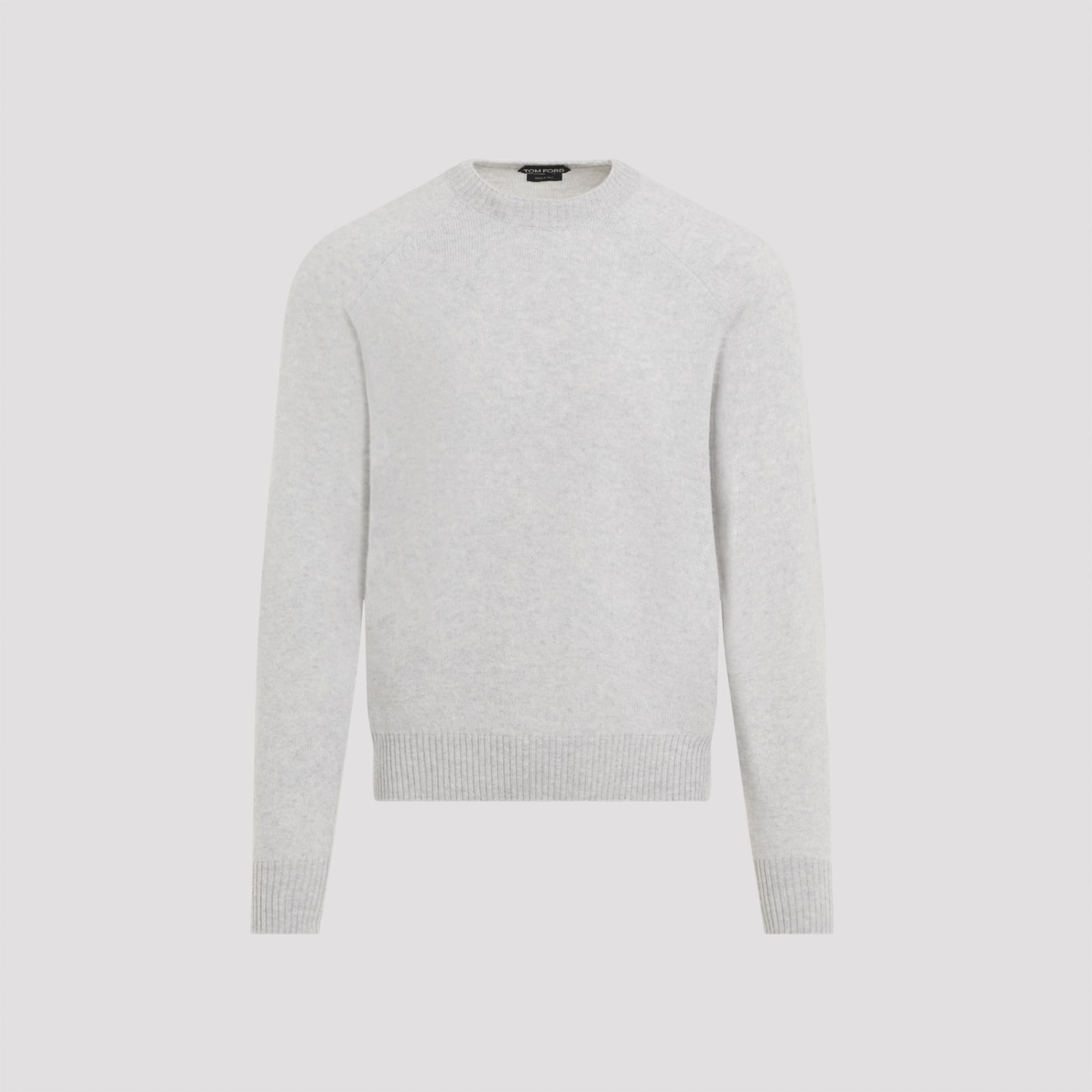 Shop Tom Ford Pullover In Pale Grey