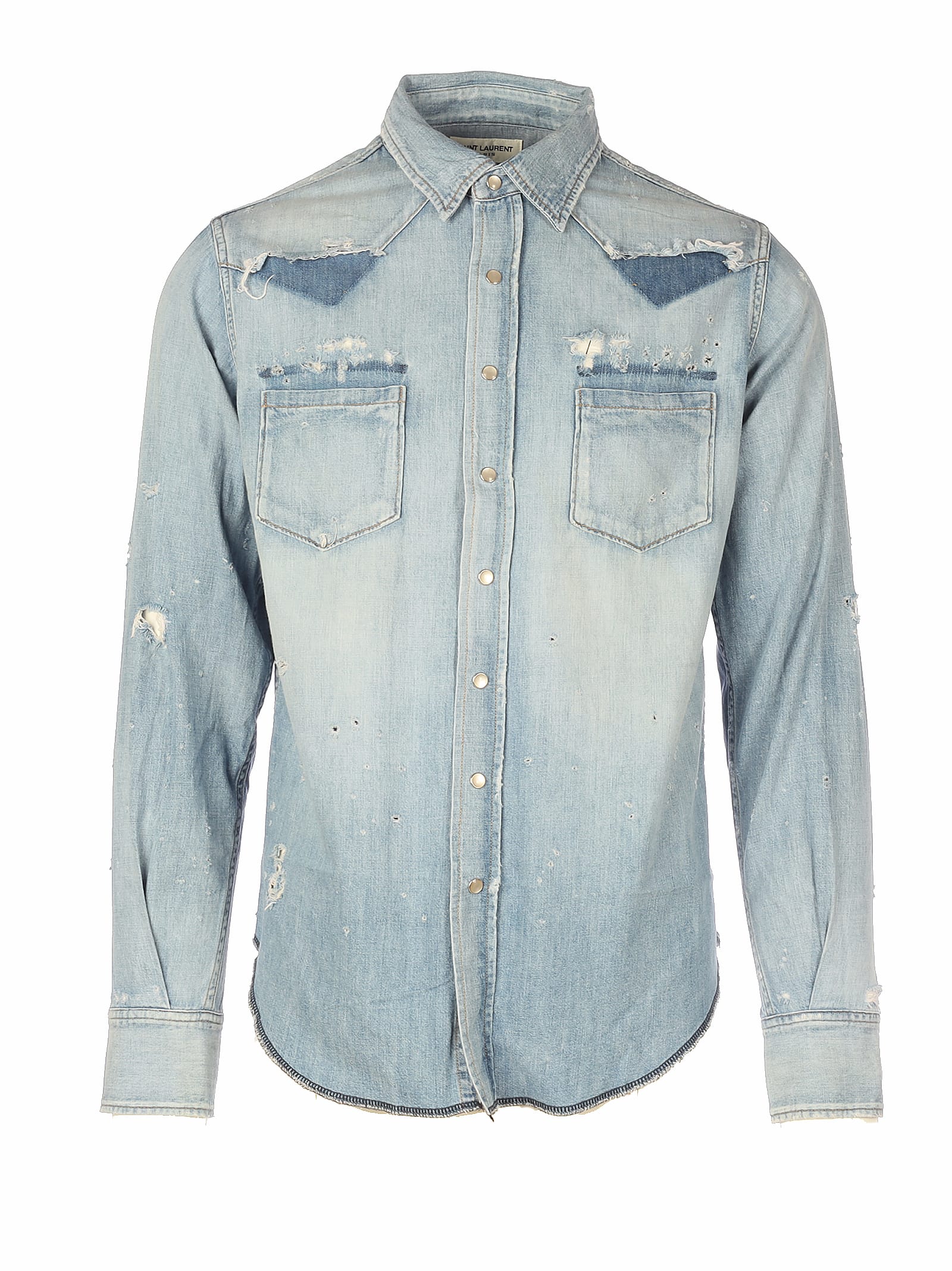 SAINT LAURENT CLASSIC WESTERN SHIRT,11261703