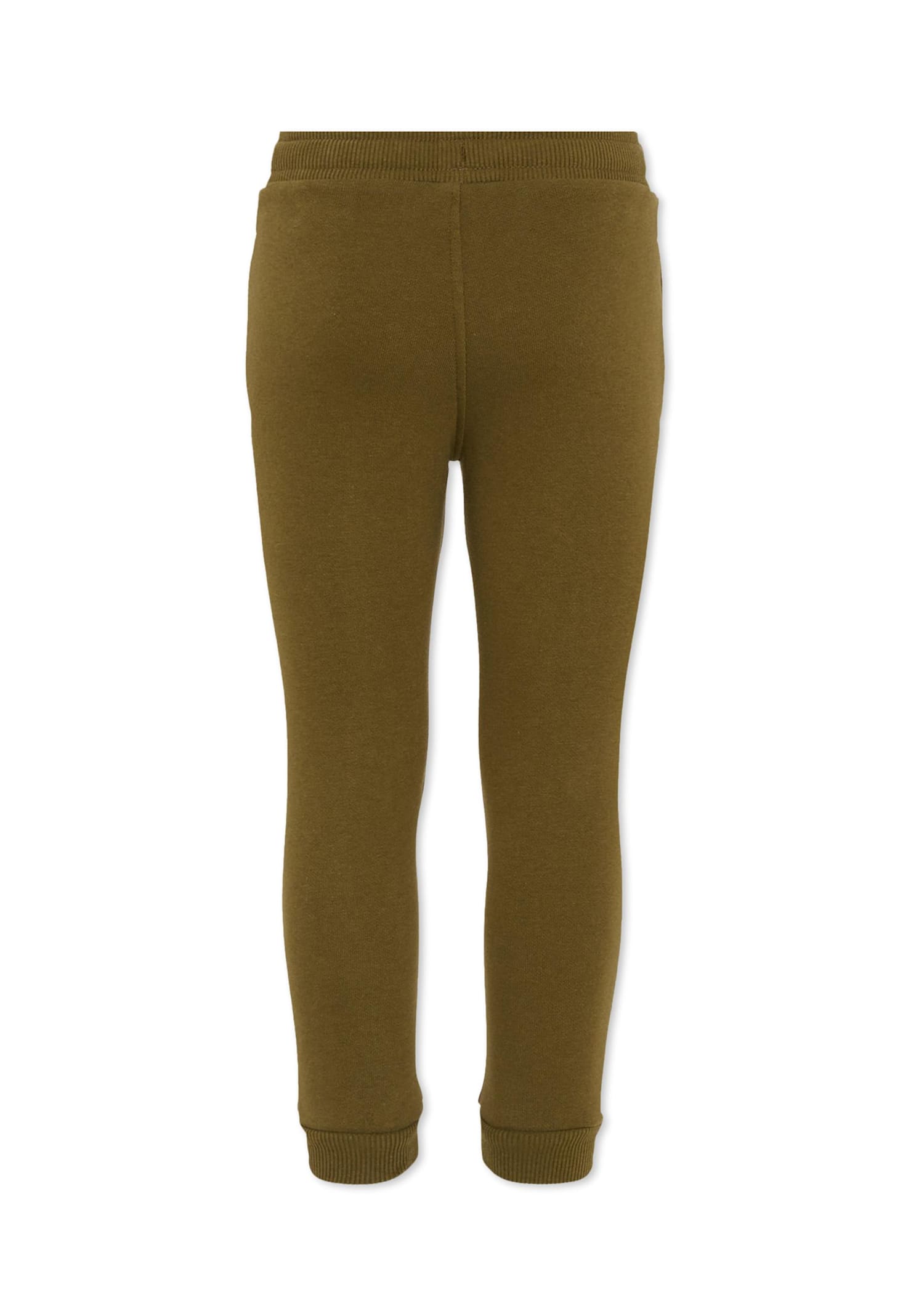 Timberland Green Sweatshirt For Boy With Logo In Brown