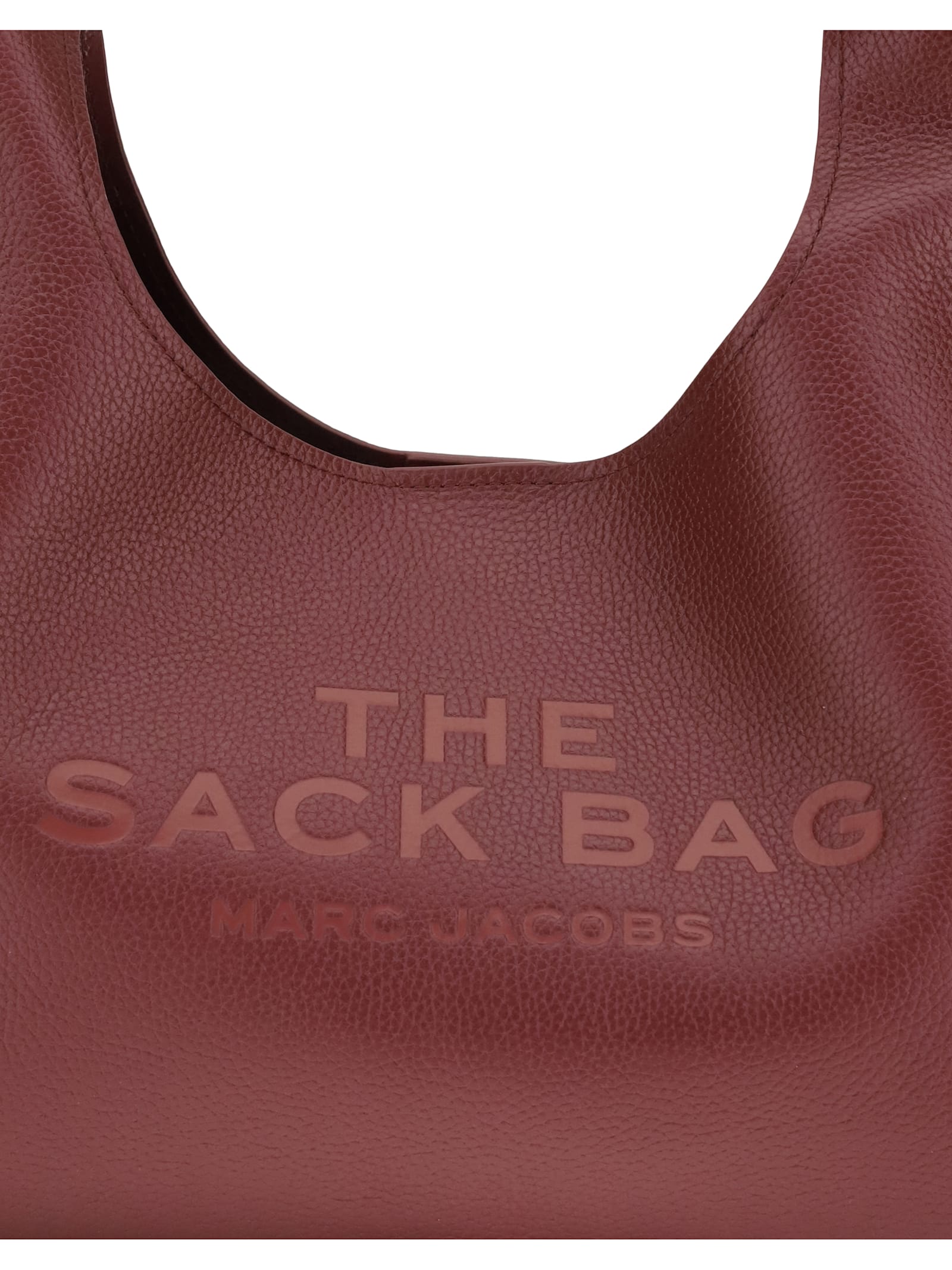 Marc Jacobs Sack Shoulder Bag In Burgundy