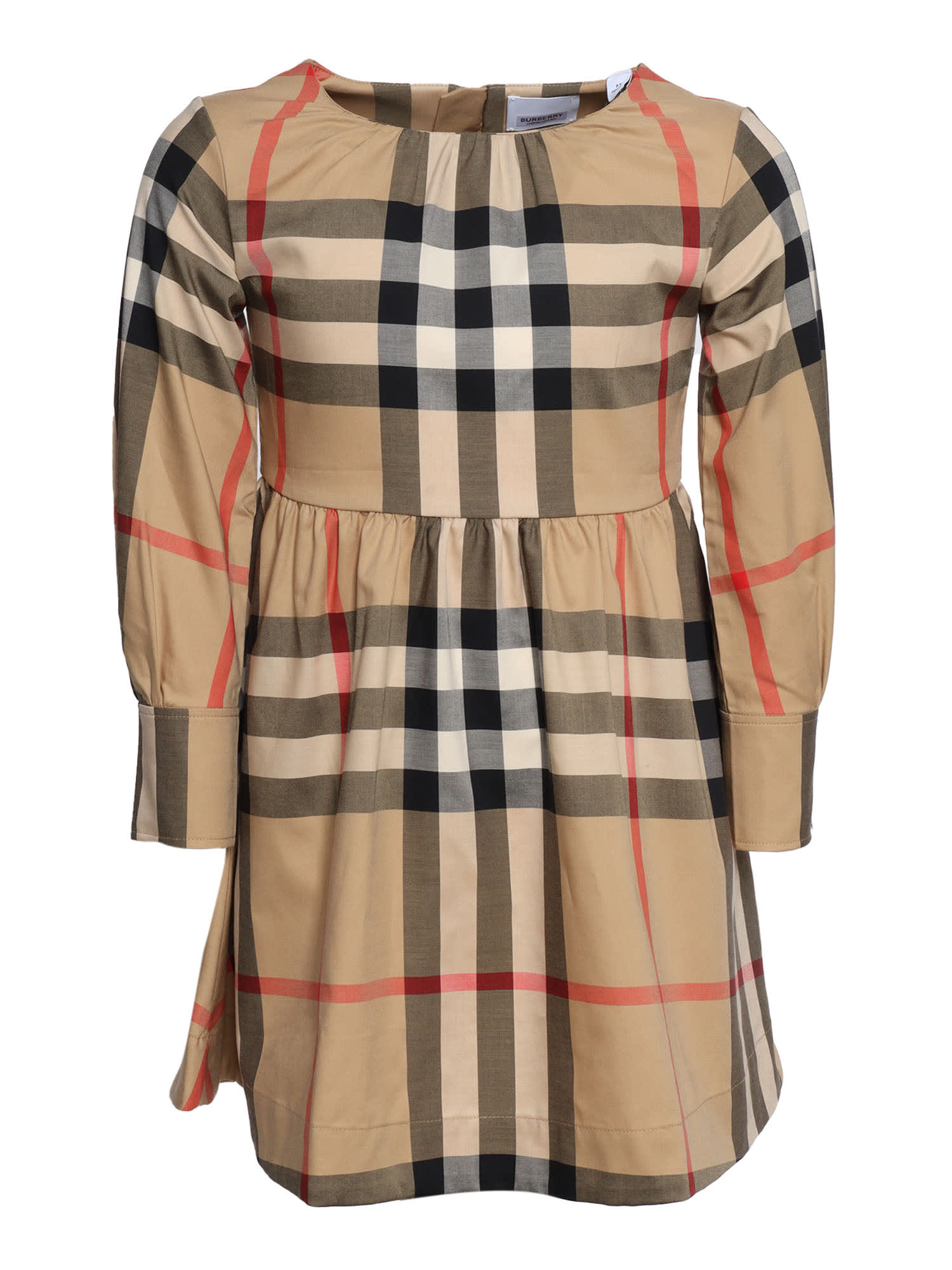 Burberry Kids' Adriana Dress In Beige | ModeSens