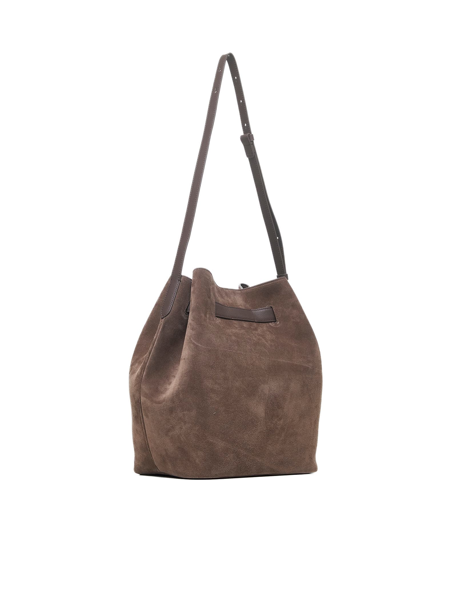 Shop Brunello Cucinelli Shoulder Bag In Brown