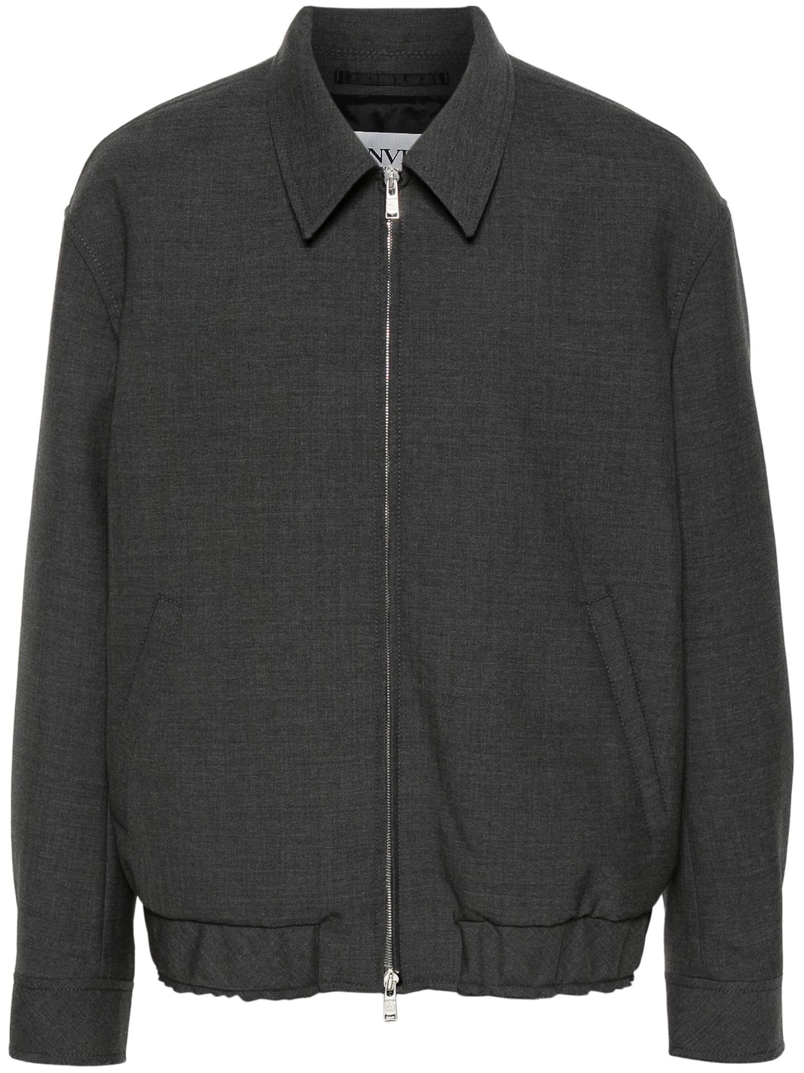 Shop Lanvin Coats Grey