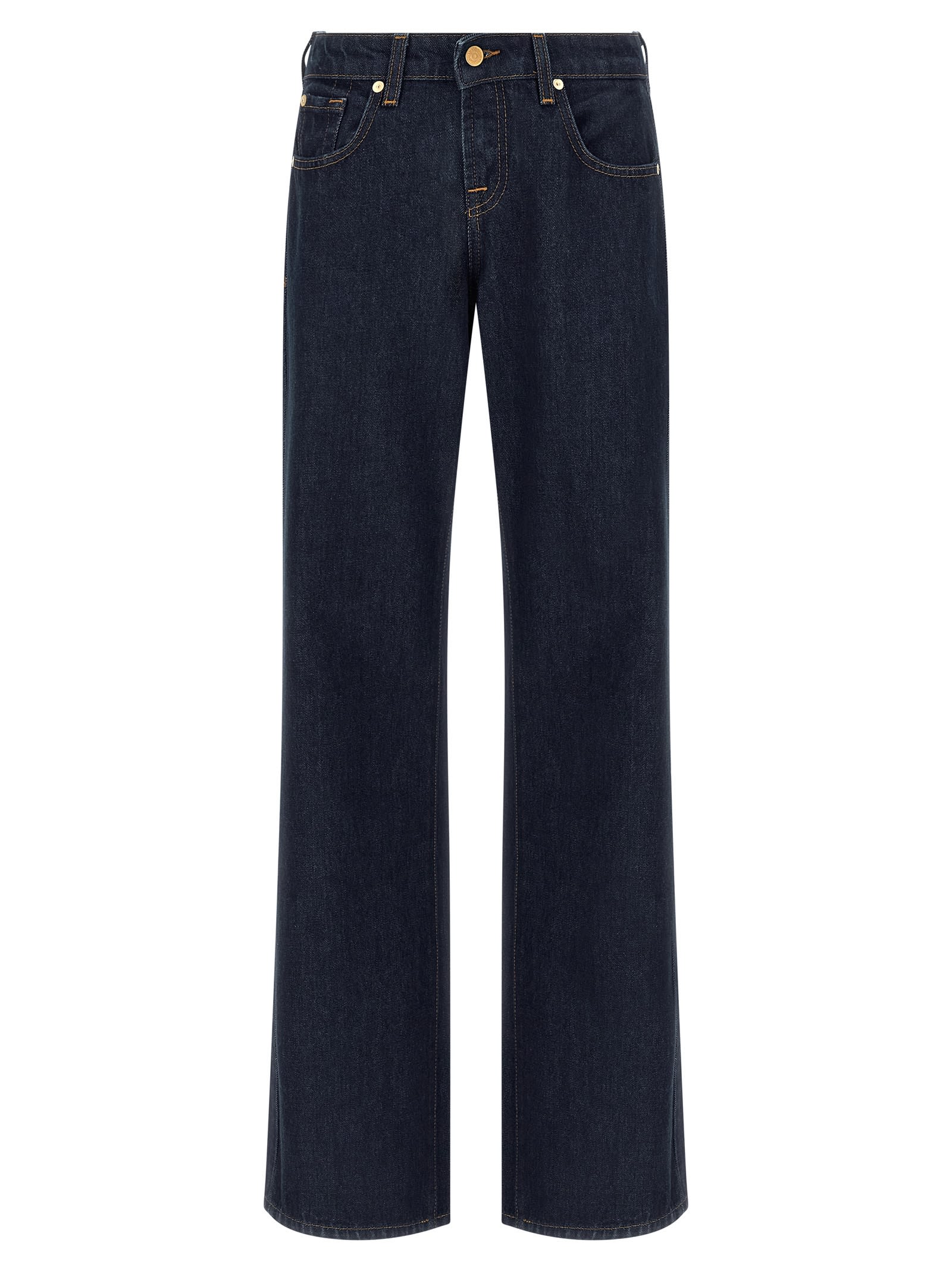 7 For All Mankind Jean Droit - Bleu