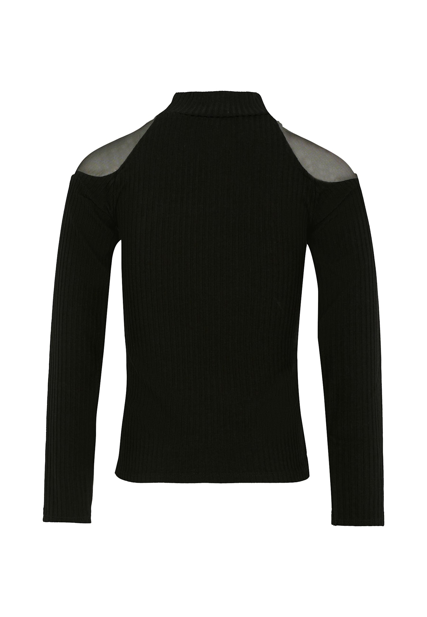 Dkny Black T-shirt For Girl With Logo In Black