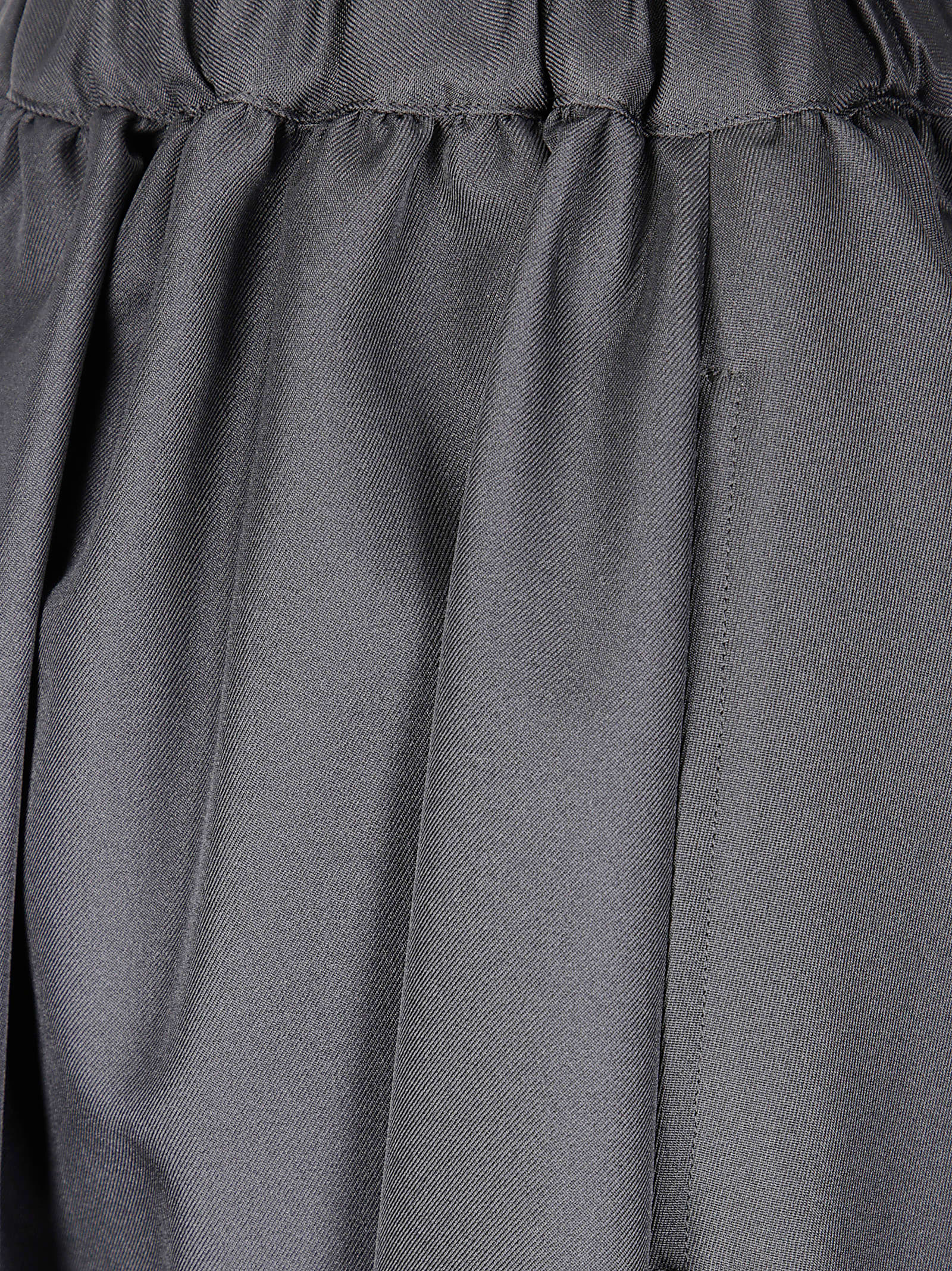 Comme Des Garçons Voluminous Black Balloon Trousers In Black