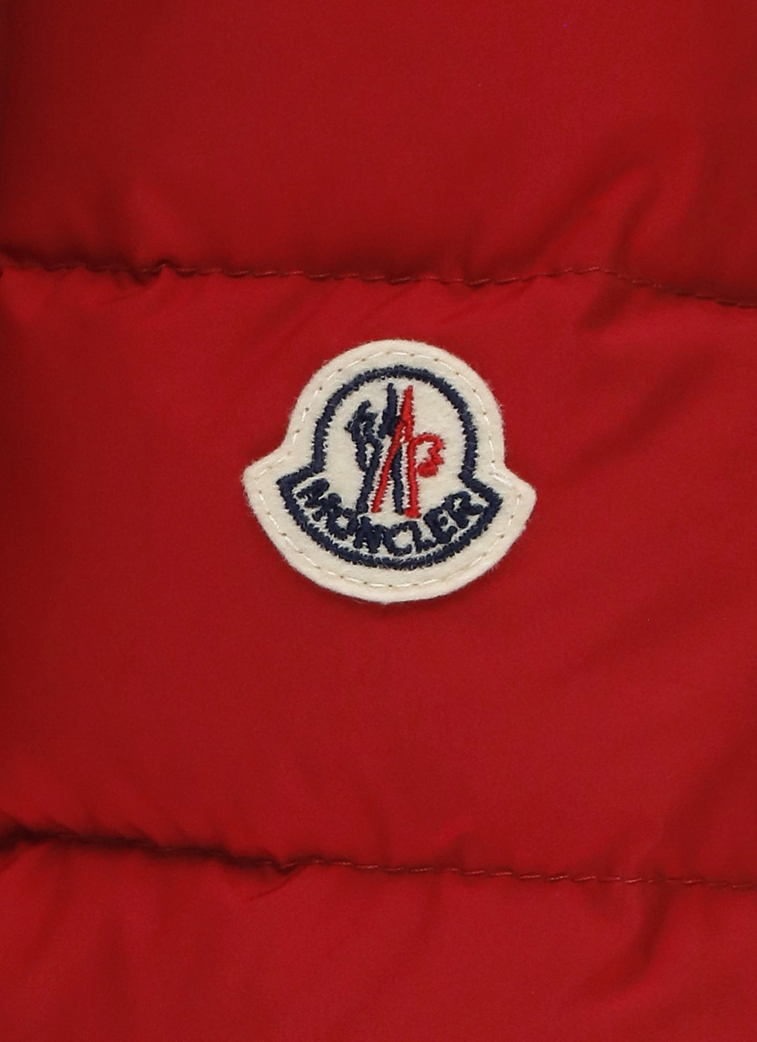 Moncler Taidu Down Jacket In Red