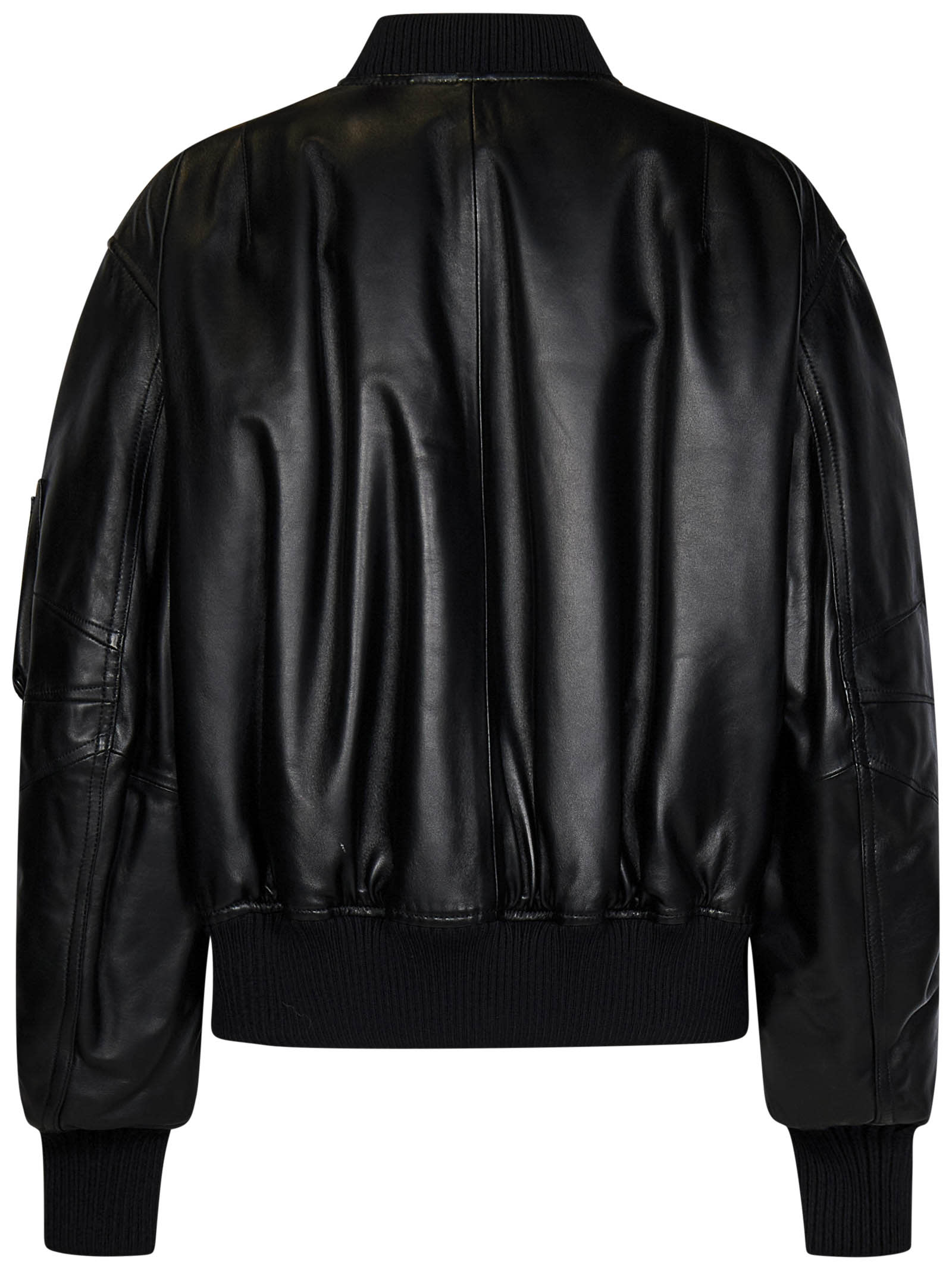Shop Attico Anja Jacket In Black