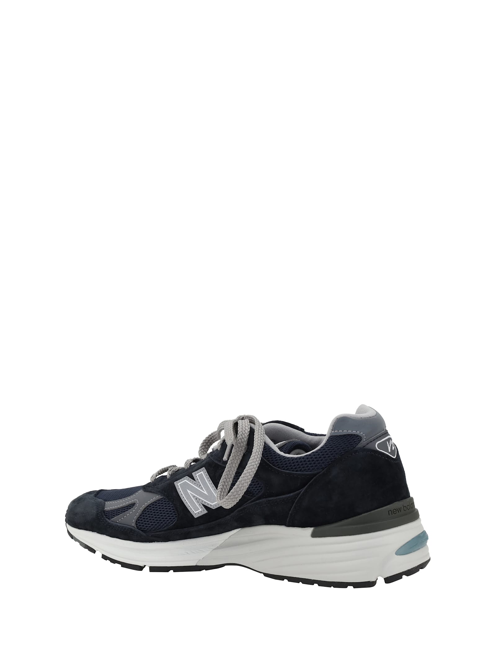 New Balance Mesh And Suede Sneakers With Reflective Accents