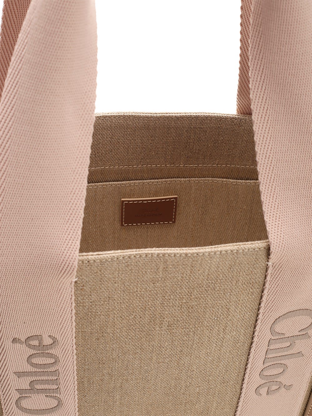 Shop Chloé Woody Tote Bag In Multicolor