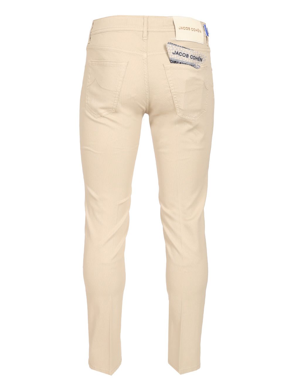 Jacob Cohen Scott Slim Fit Carrot Trousers In Neutral